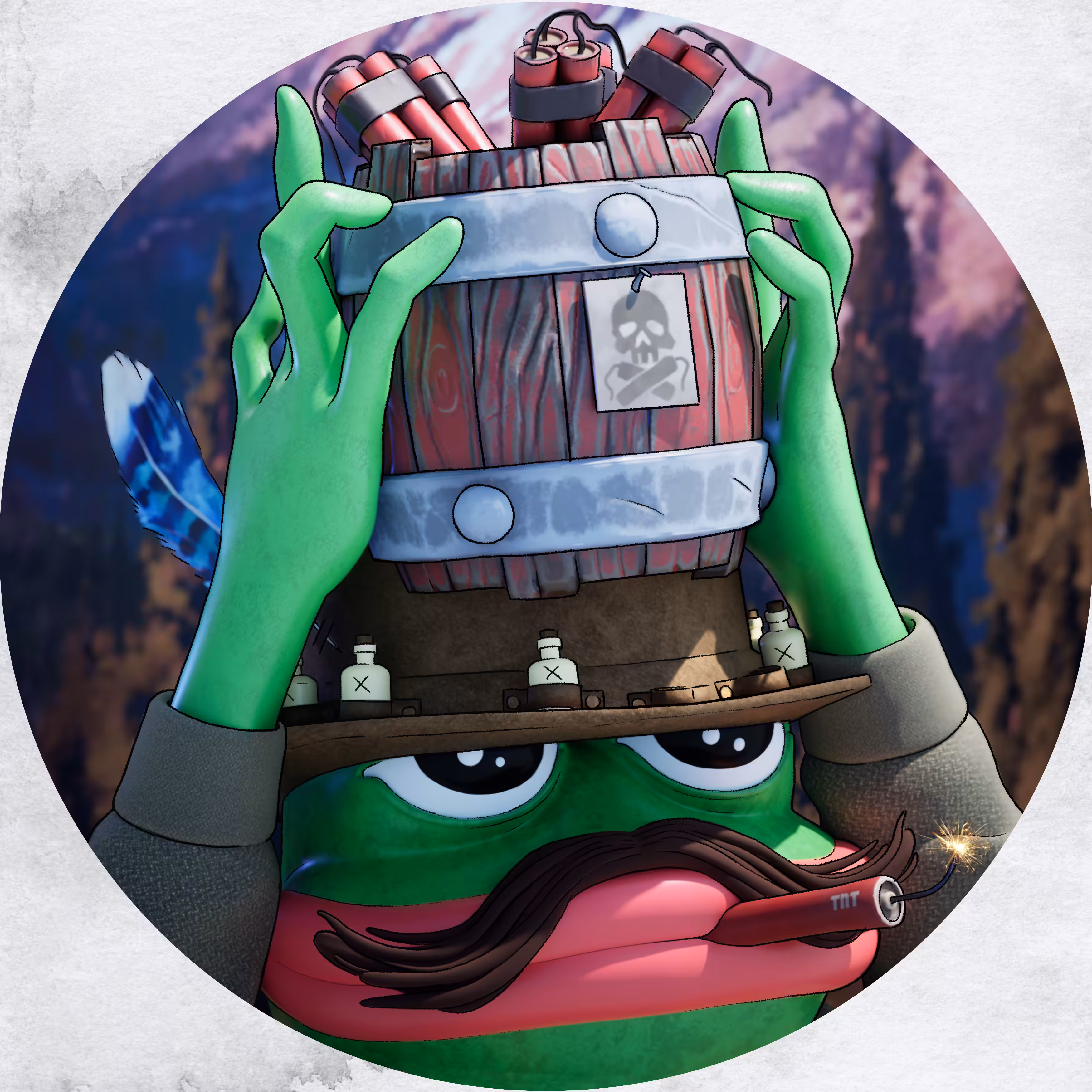 PECOS PEPE SKULL