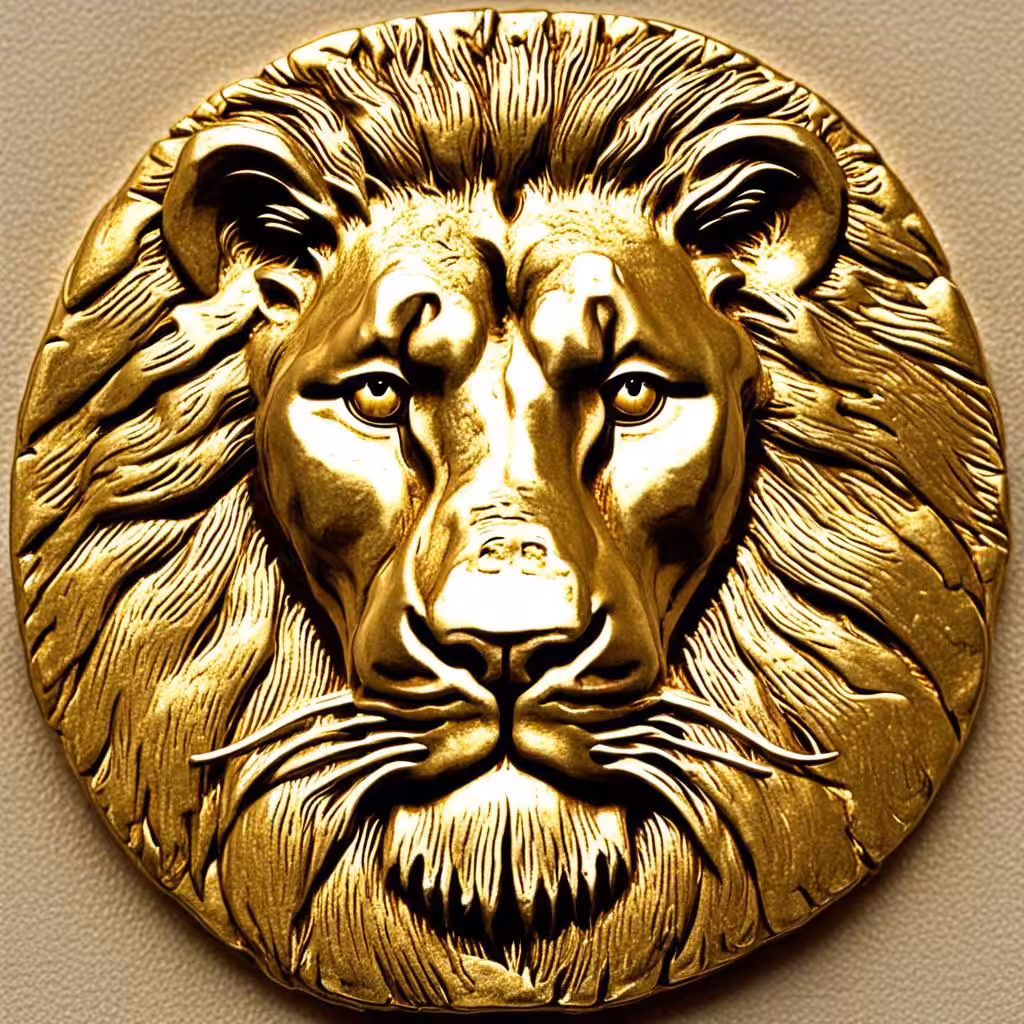 Lion heart coin