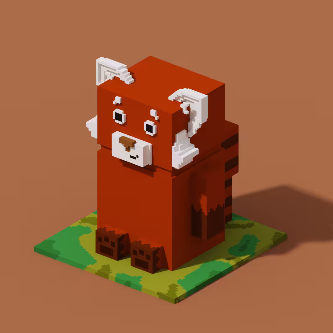 Panda Rojo #10