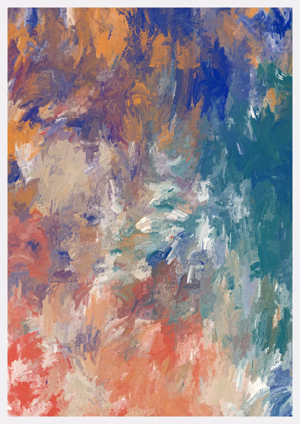 Paysages chromatiques B  #136