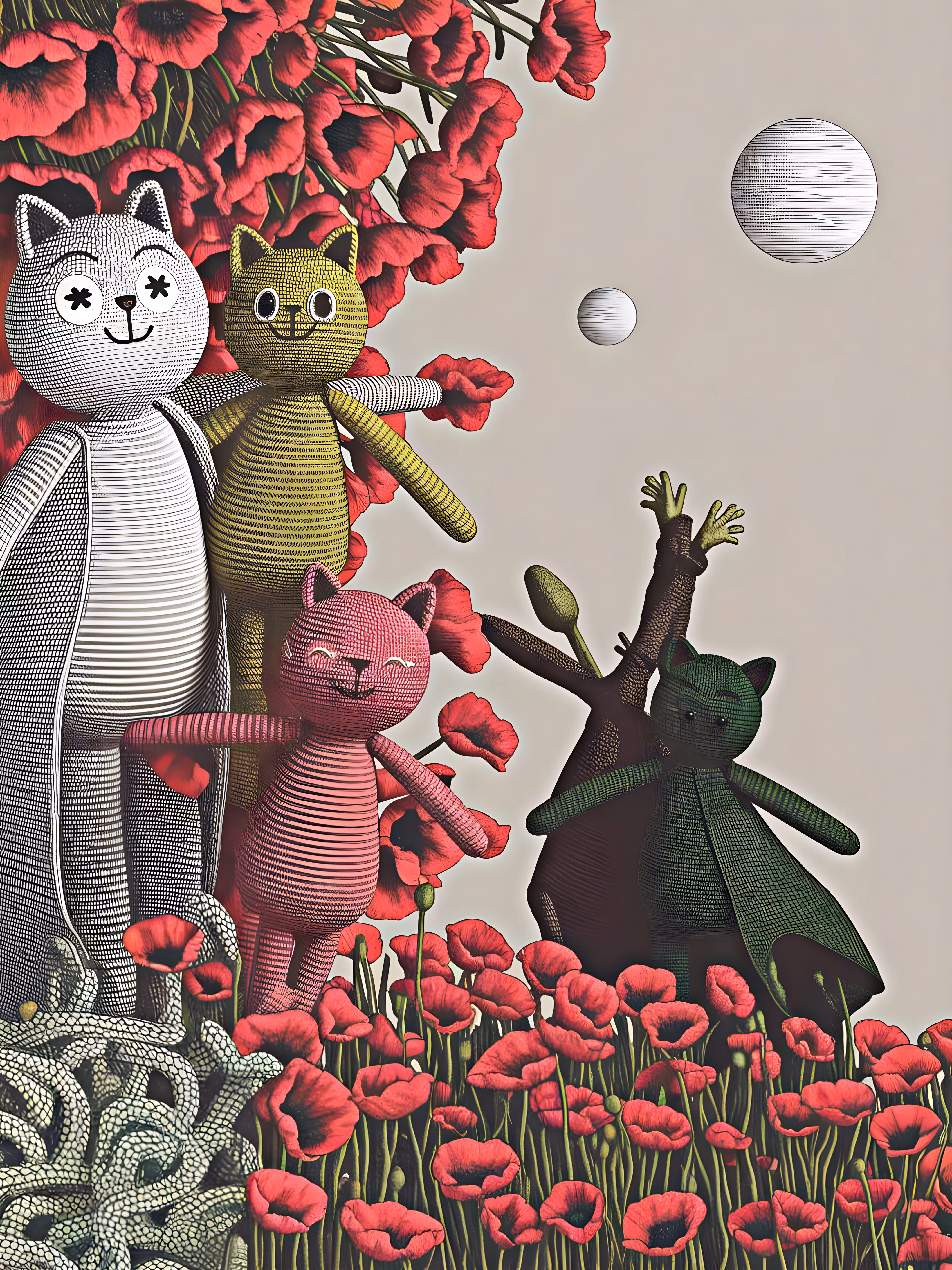 Cats in Spring #4