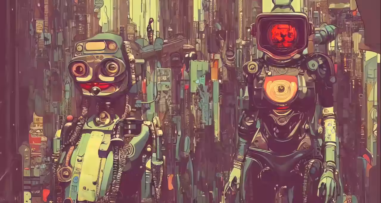 The Synthetic Revolution: A Cyberpunk Saga