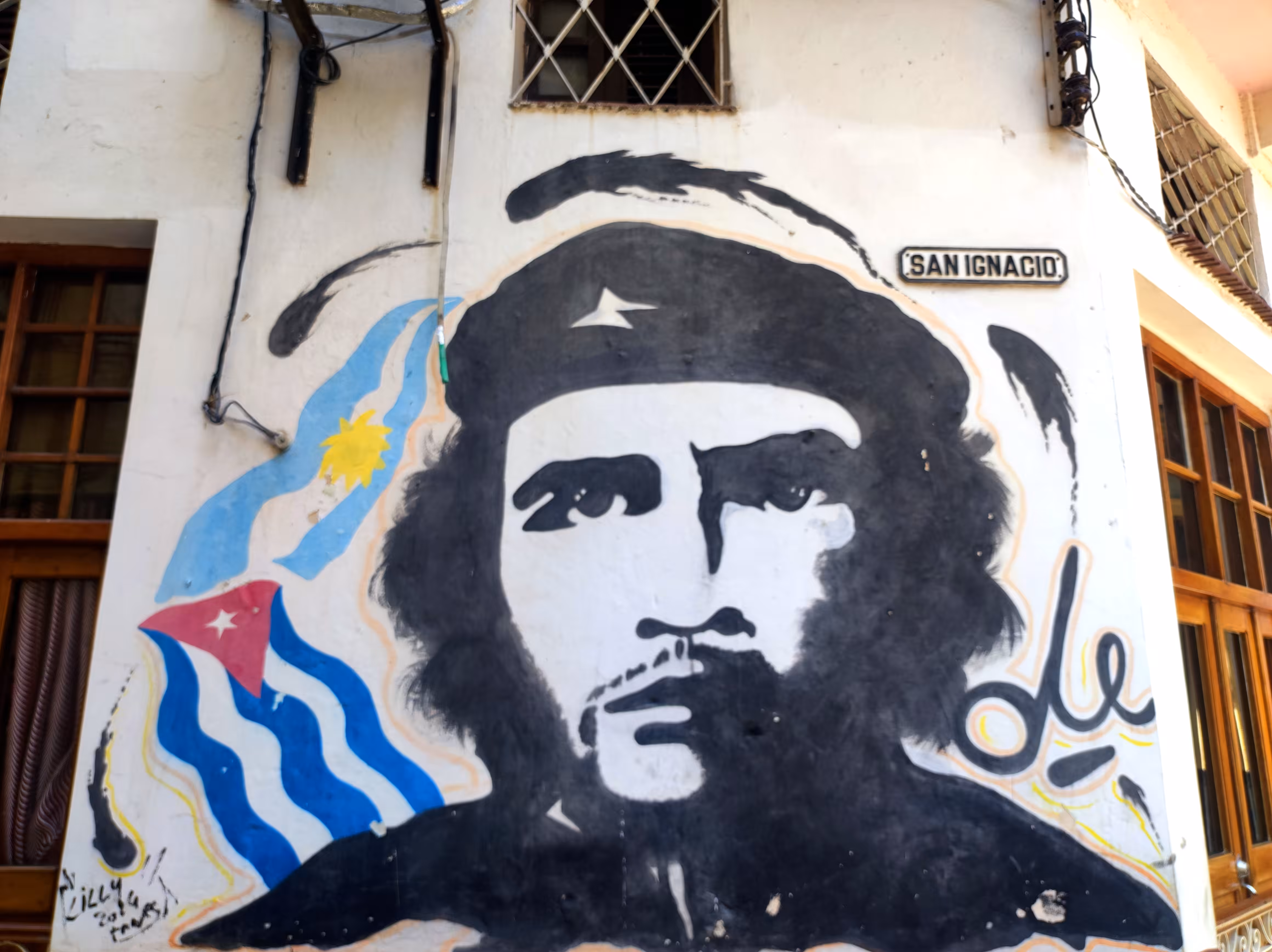 Cuba #9 - Che Guevara Graffiti in Havana