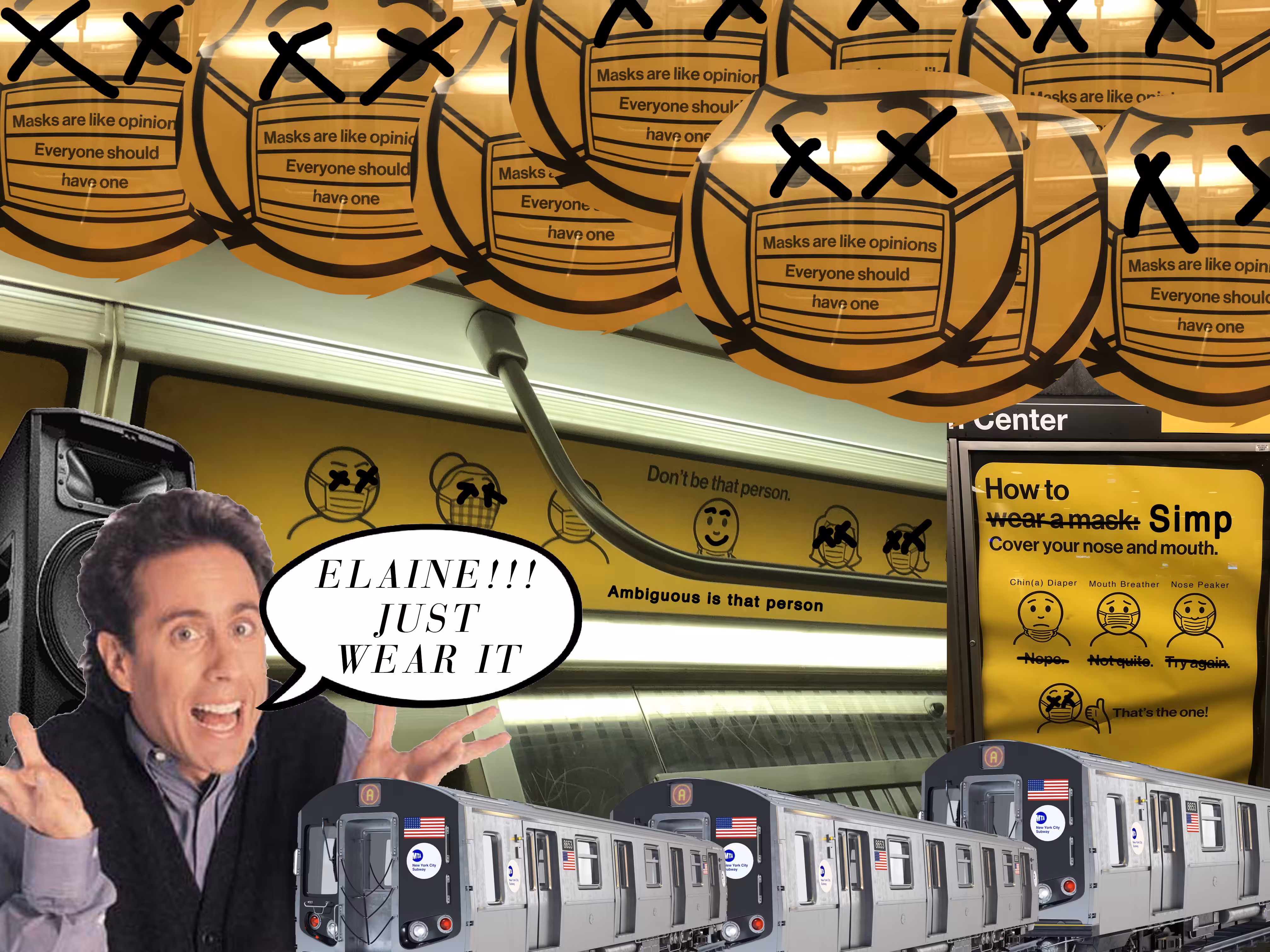 Seinfeld's Subway Suggestion