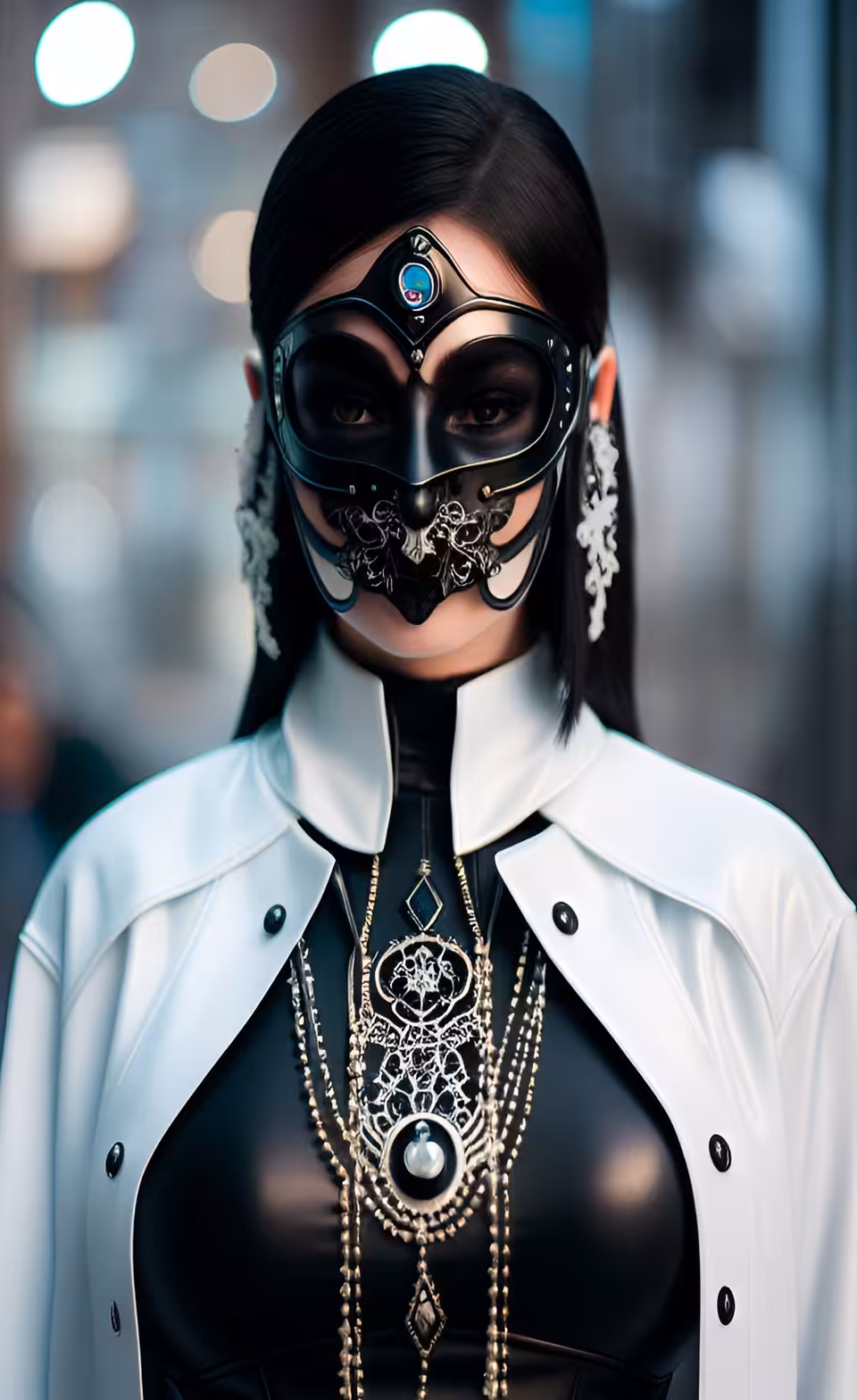 Fashion art gallery: Black and White style #95