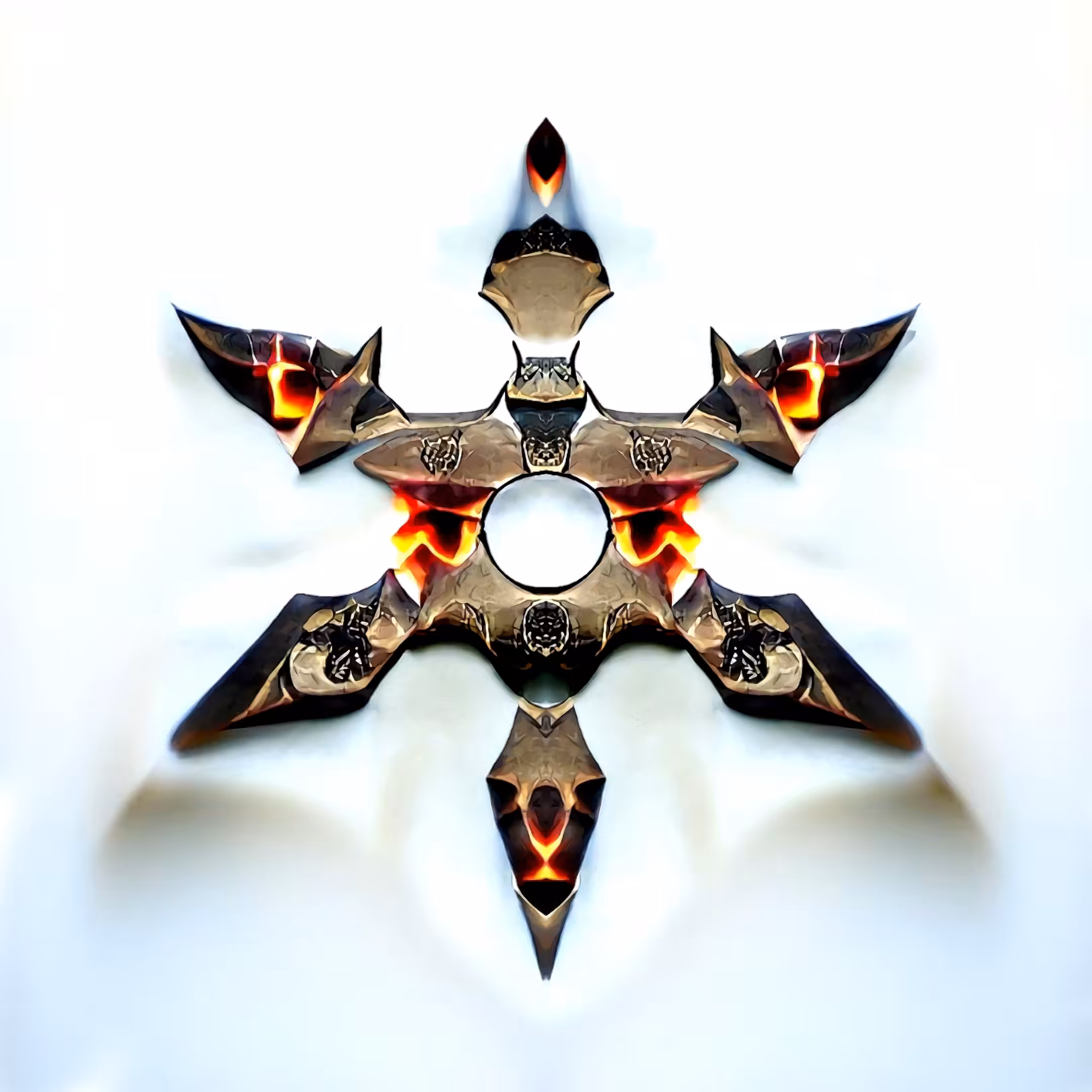 ⚔️ Fire Shuriken
