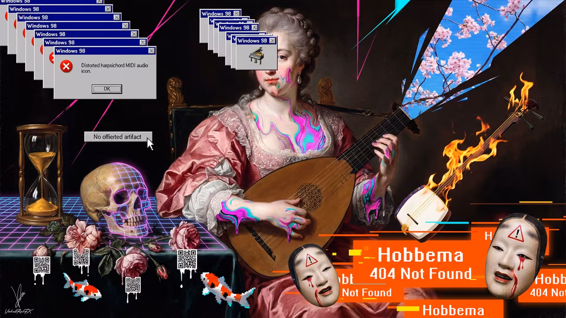 The Glitched Lutenist of Error 404