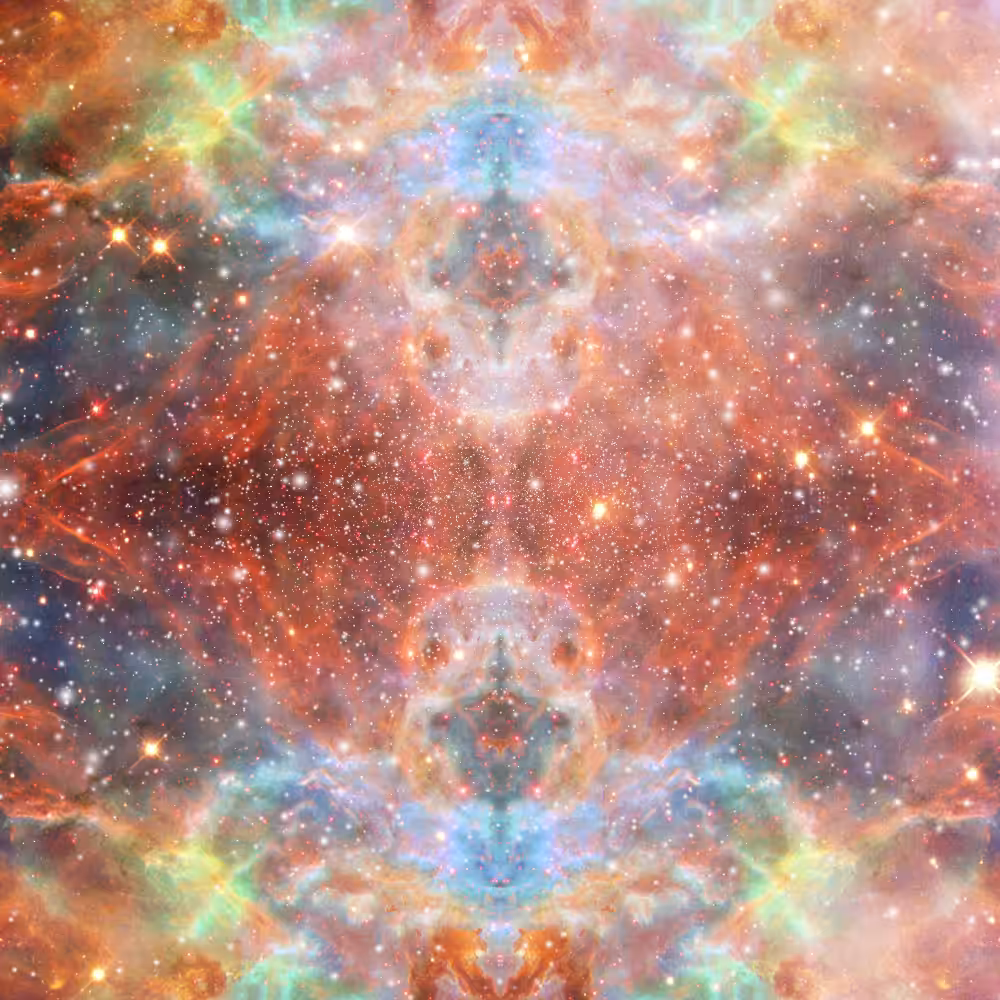 The Cosmos Embraces My Soul