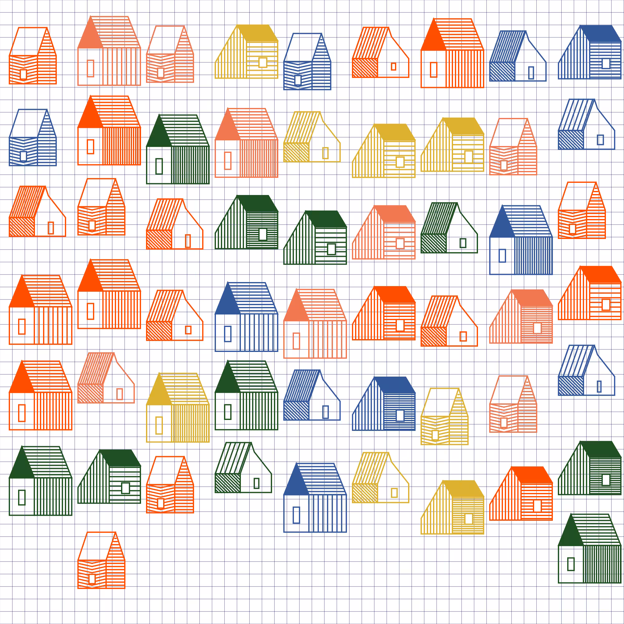 paper village #50