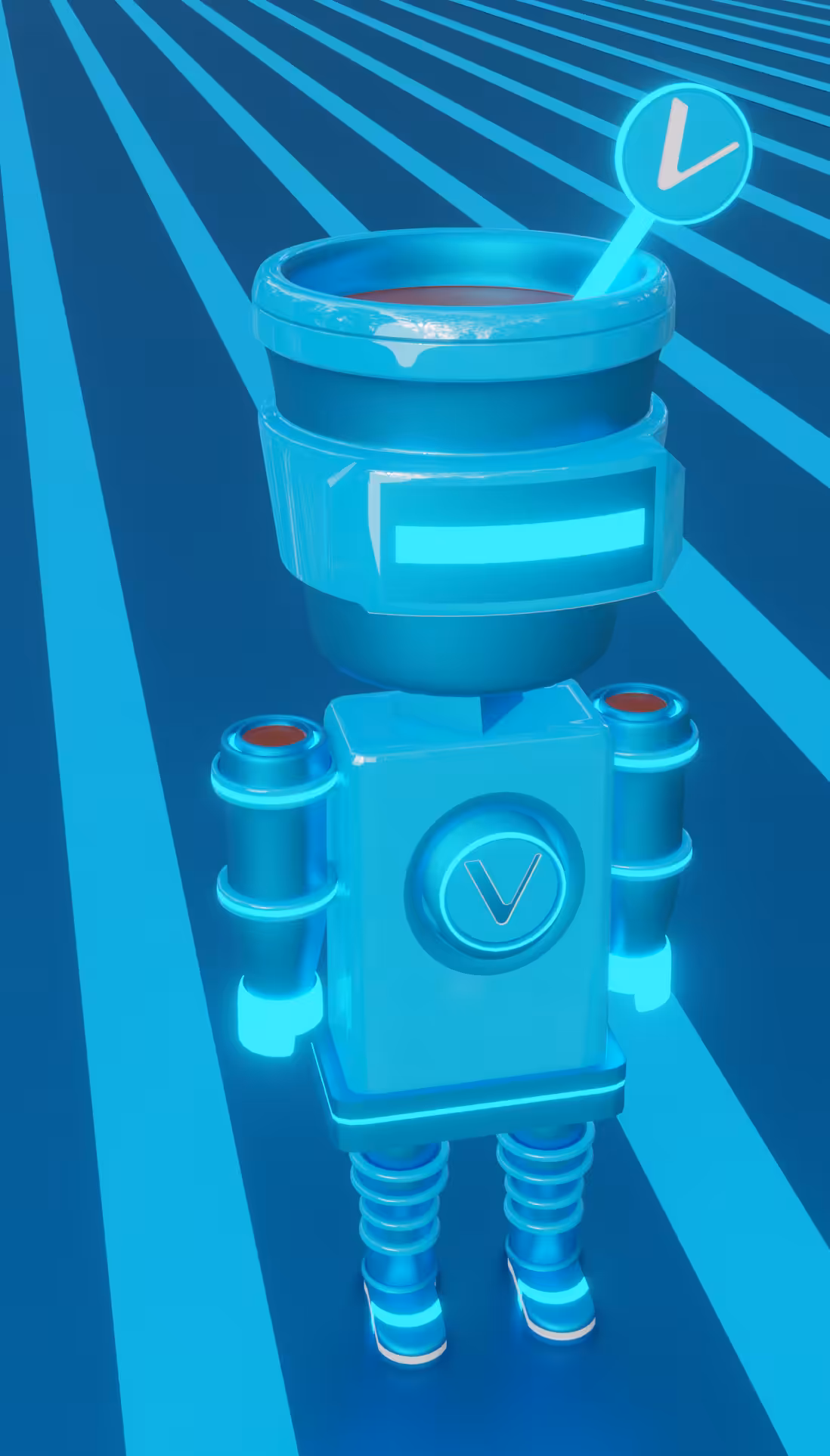 VeChain Coffee Mascot