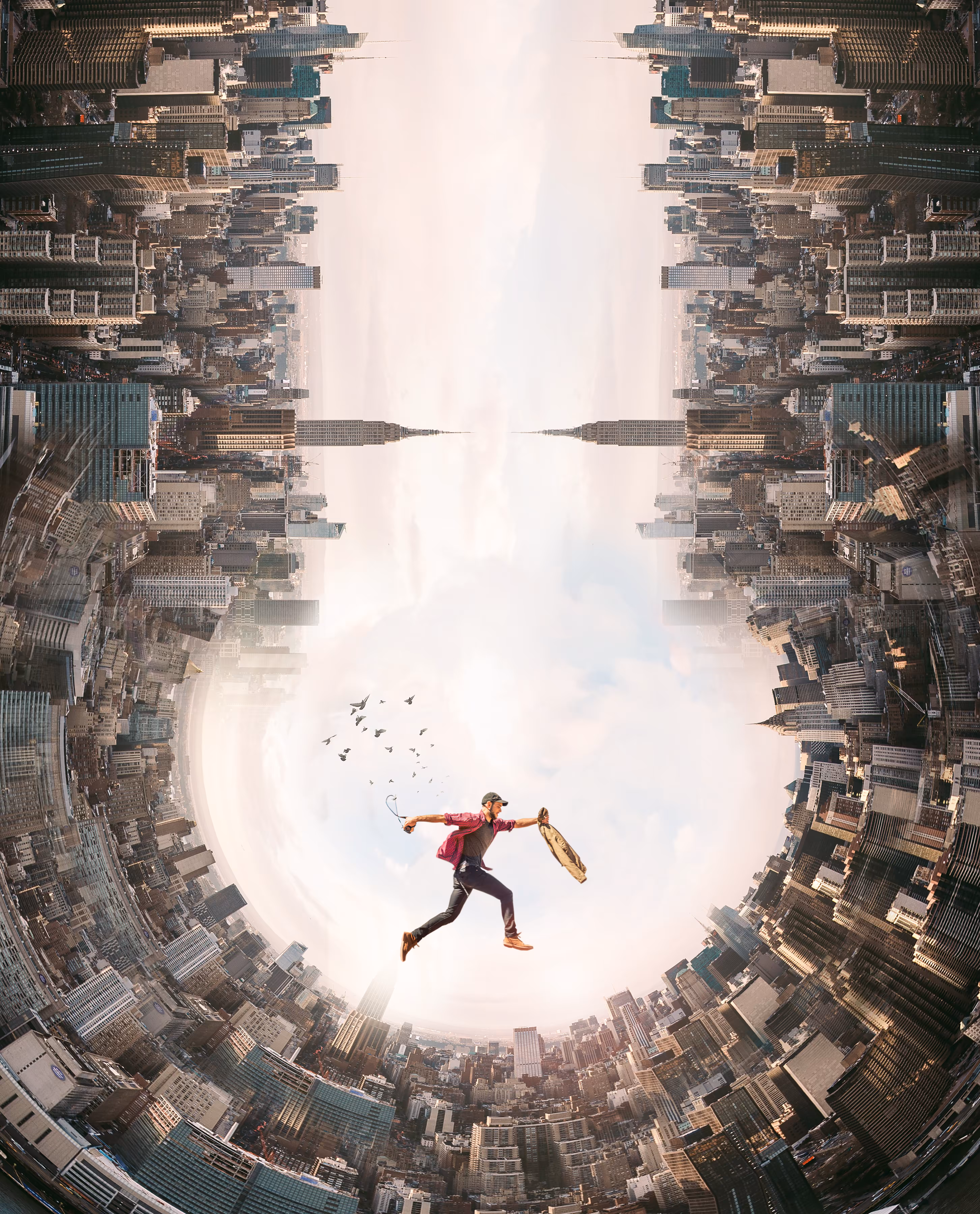 Man Jumps