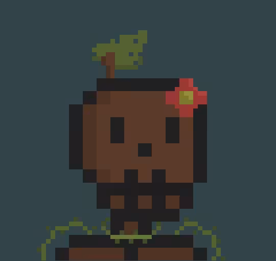 TezSkulls #21 - Branch Skull