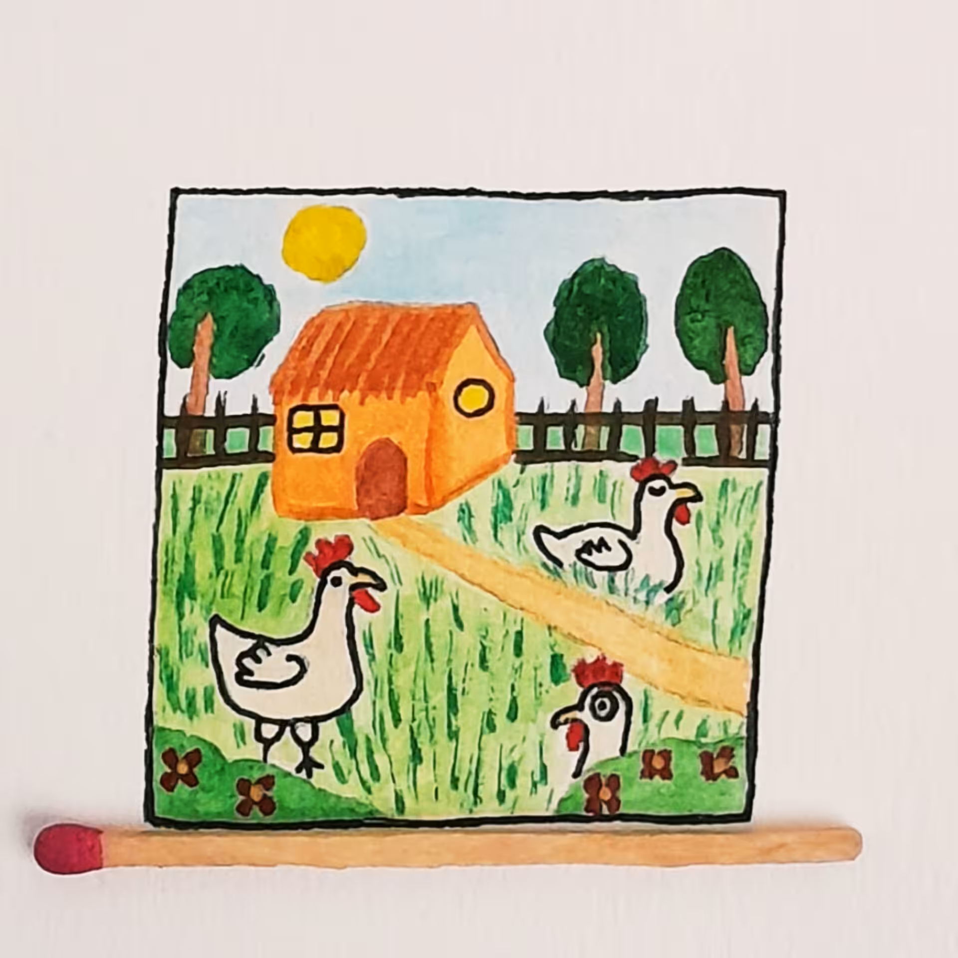  Matchstick: Chicken 5