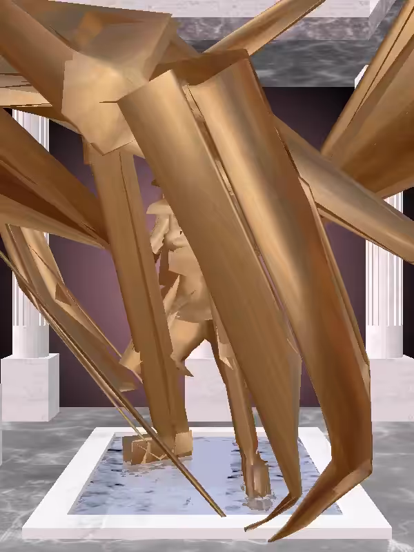 HeavenComputer: The Punching Old Bronze Woman #662