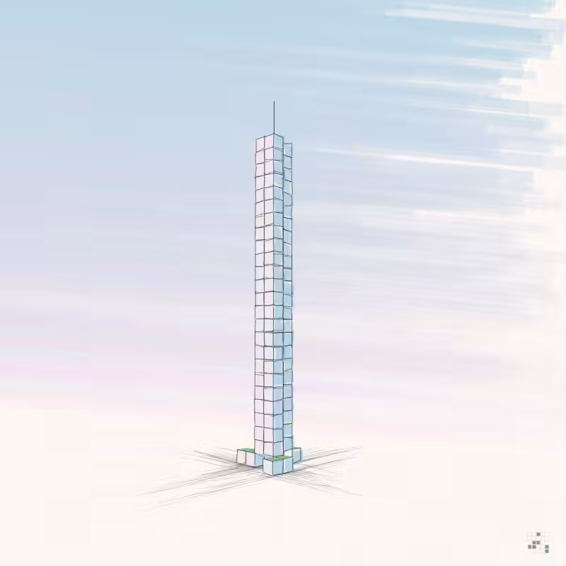 Cellular Skyscrapers #238