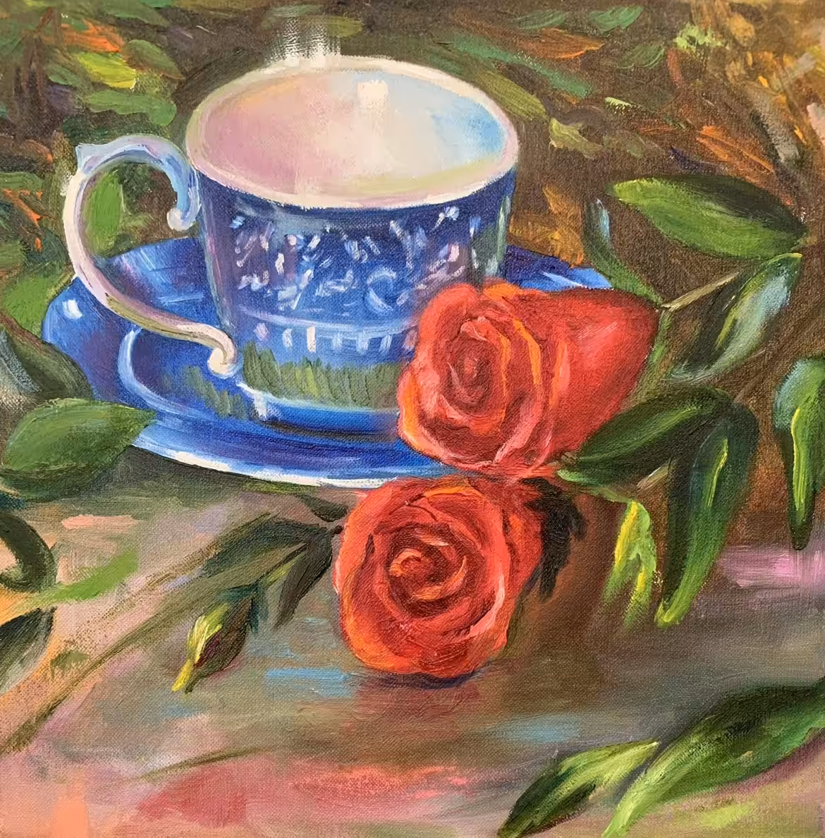 CUP & FLOWER