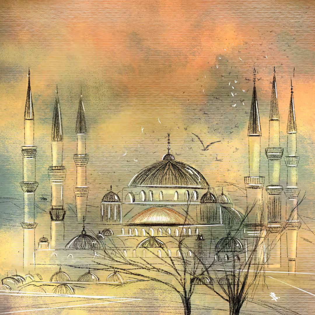 The Blue Mosque , Turkey