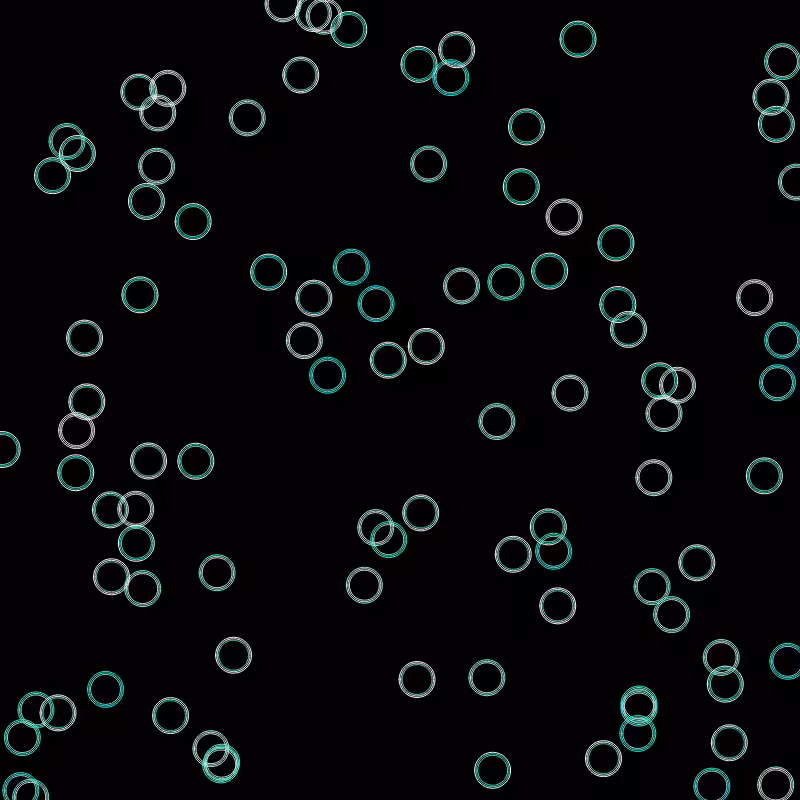 Bouncing circles #1