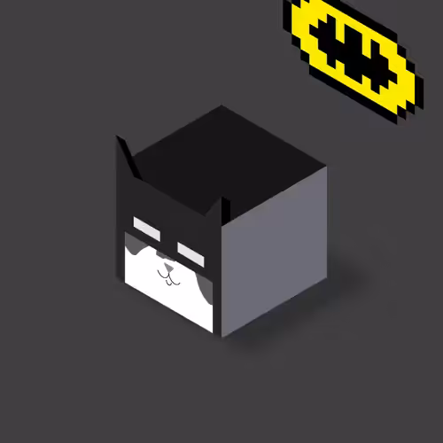 Pixel the Cat: Square Pixel #12