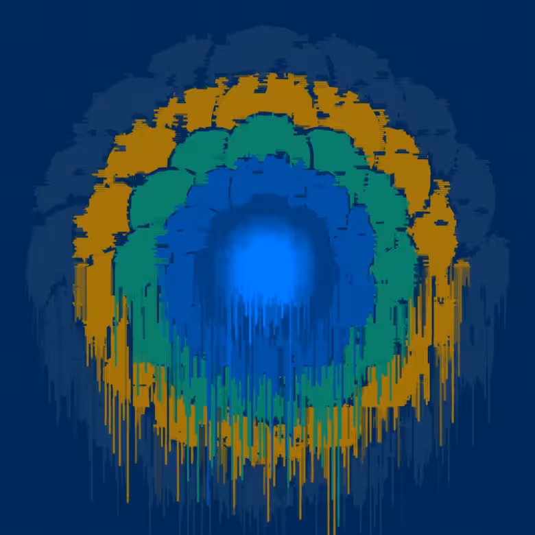 Melted flower #14