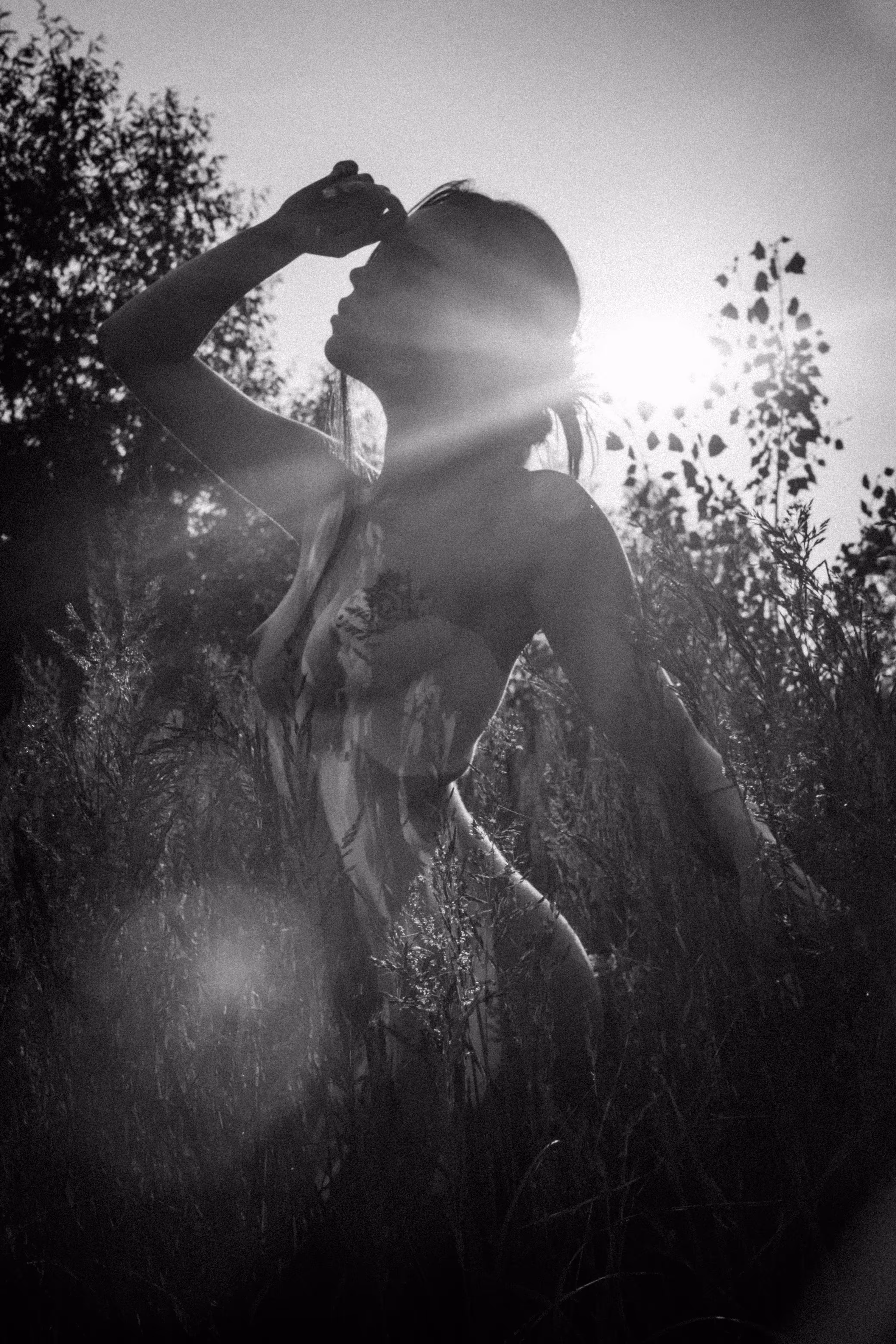 Sunset - bodypaint