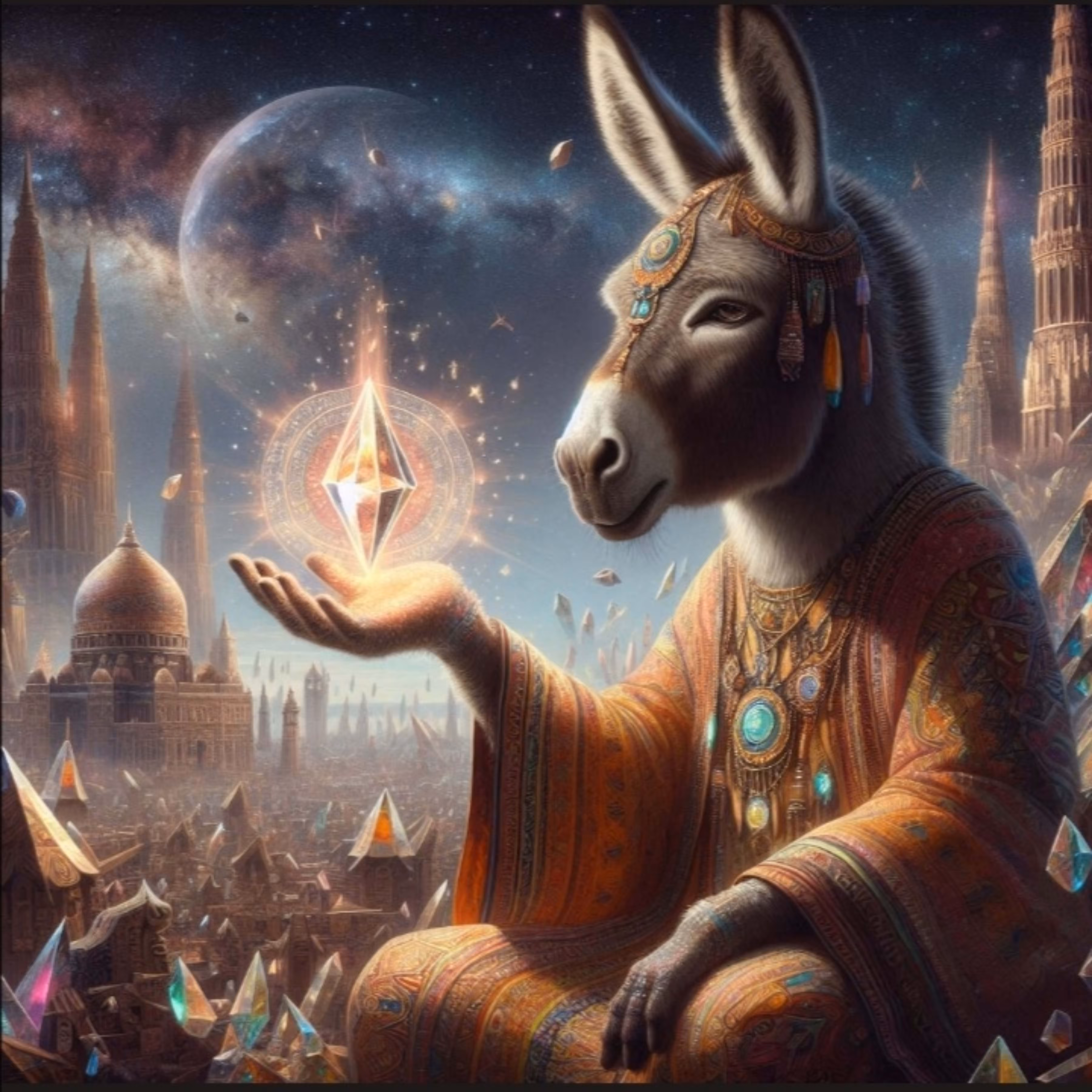 Donkey philosophy: The crystal donkey