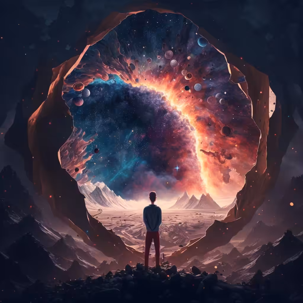 Looking through