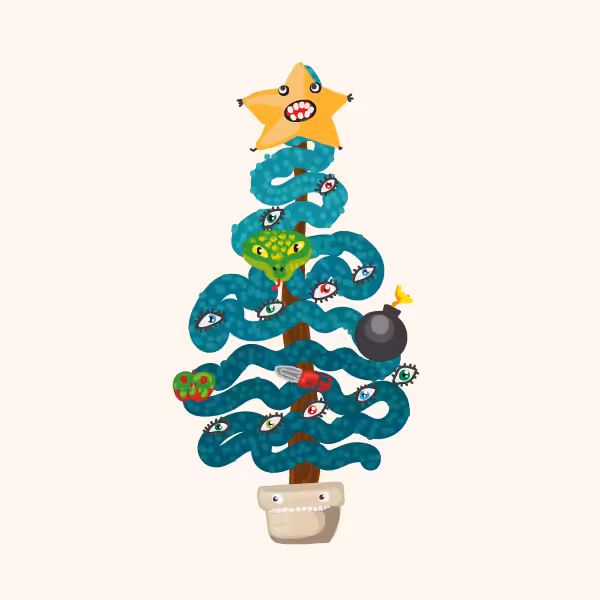 Creepy Christmas Tree For You! #4