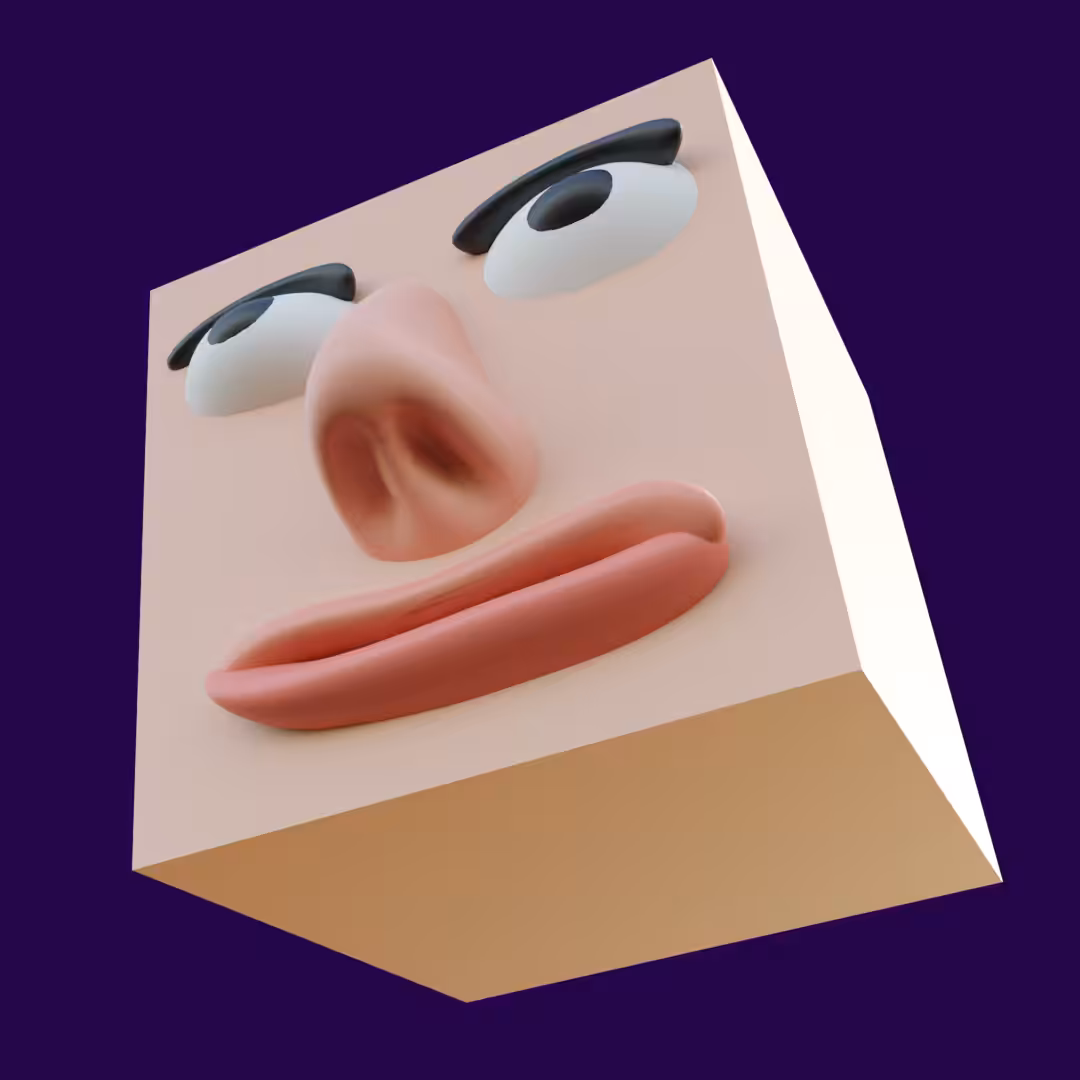 Cube dude 1
