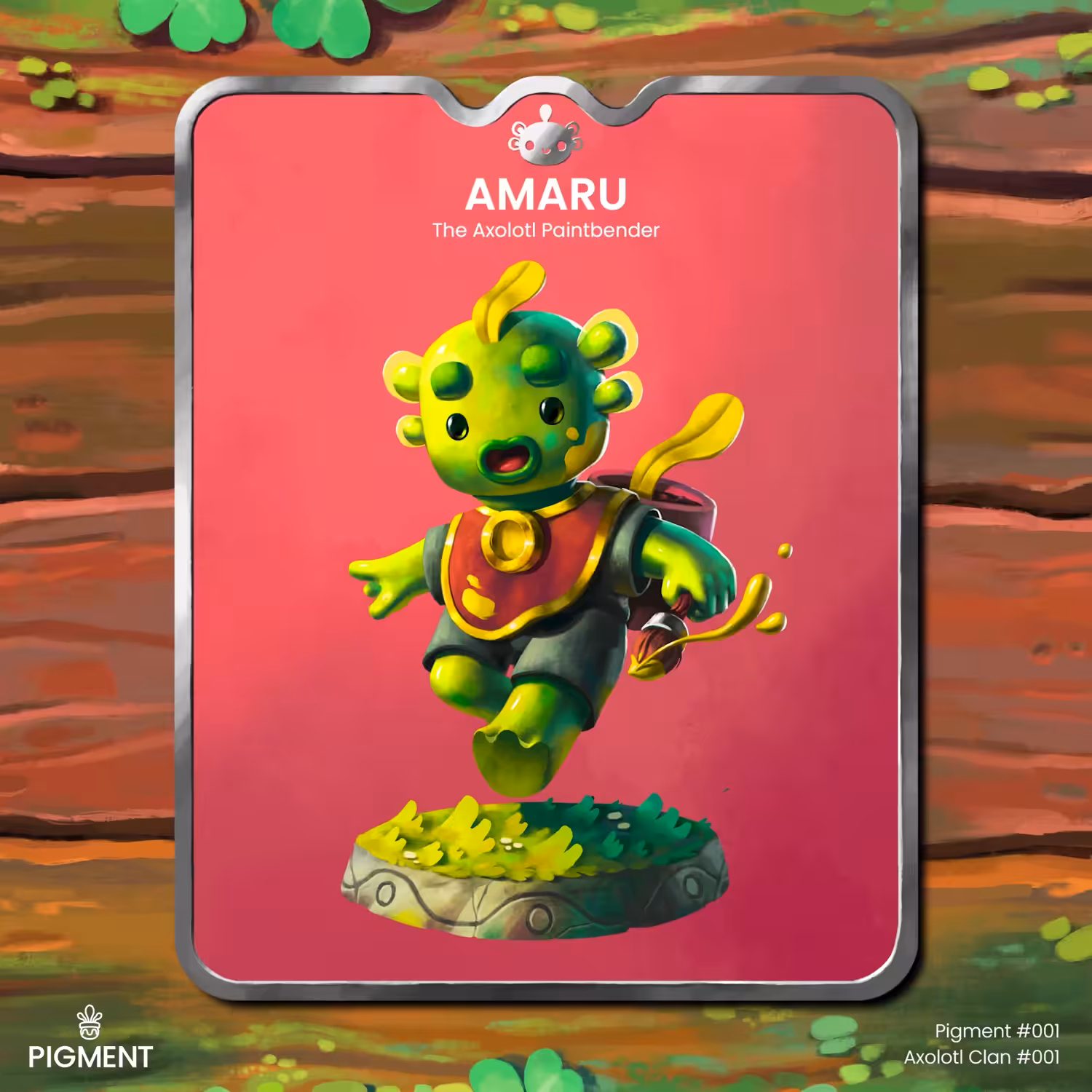 Pigment #001, Amaru The Paintbender