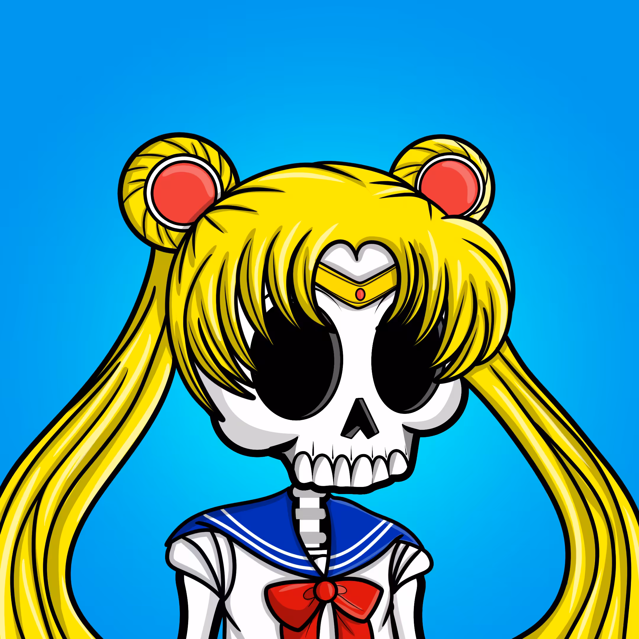 Edgar The Skeleton - Sailor Moon #418