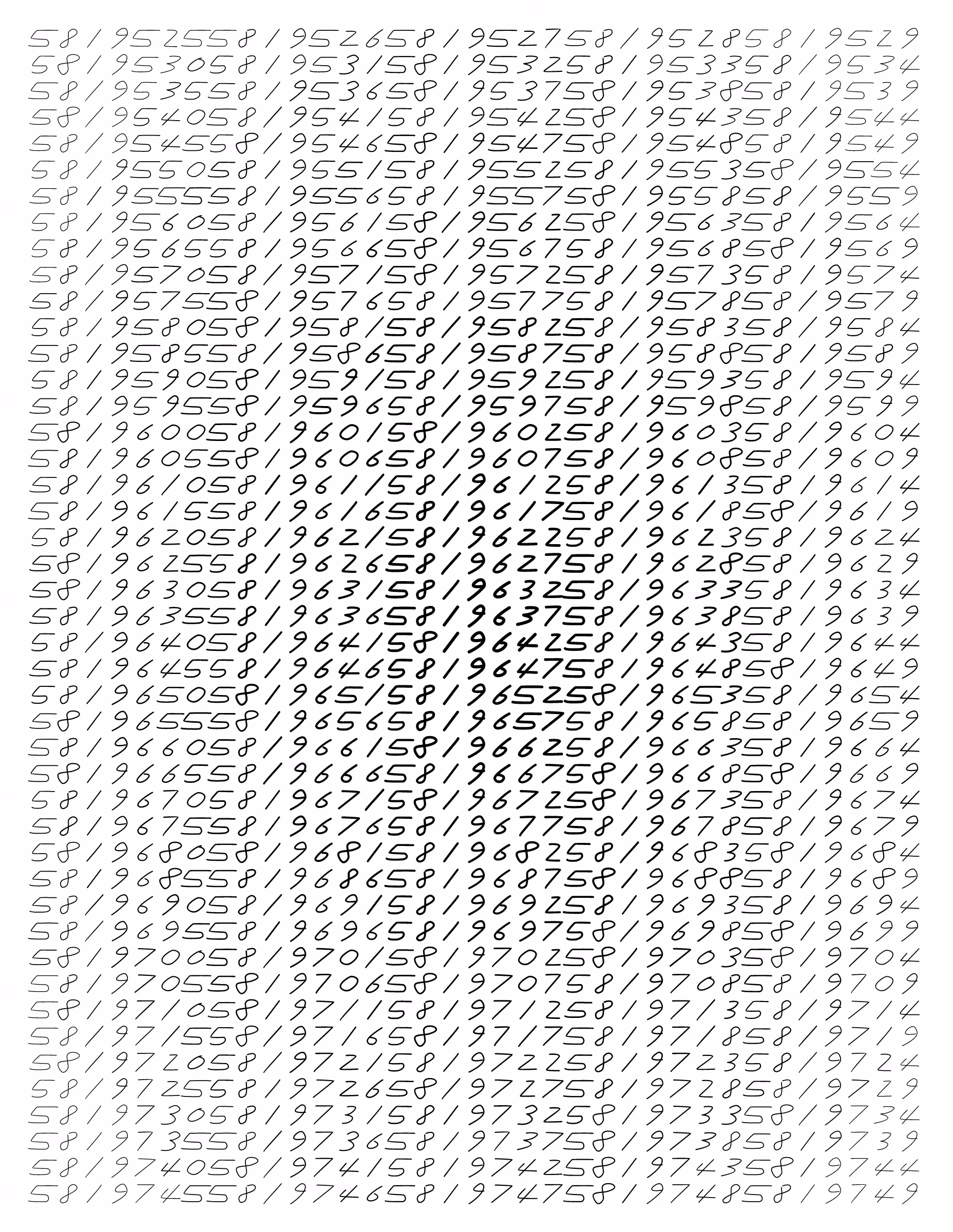 Endless (5,607,250 to Infinity) #705