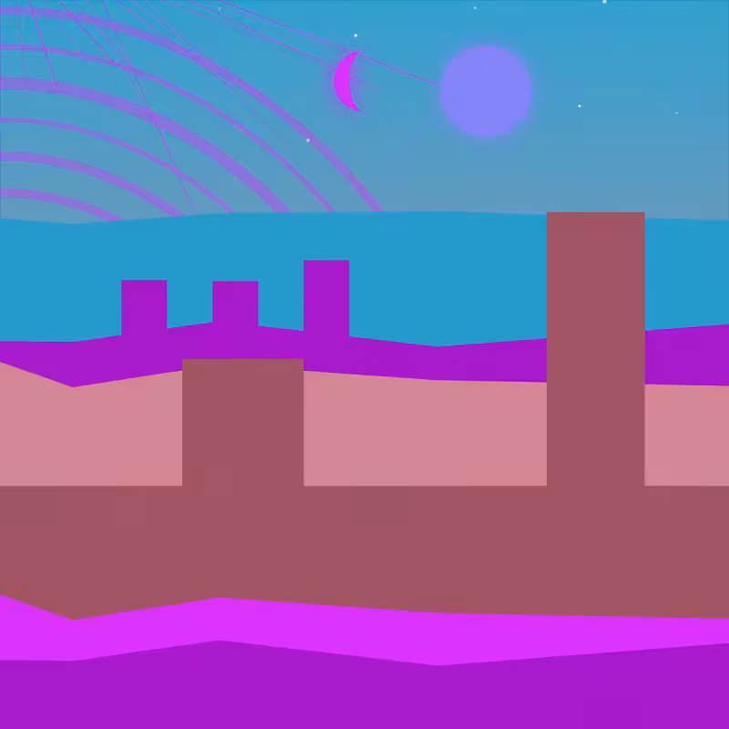 Abstract Temples #1