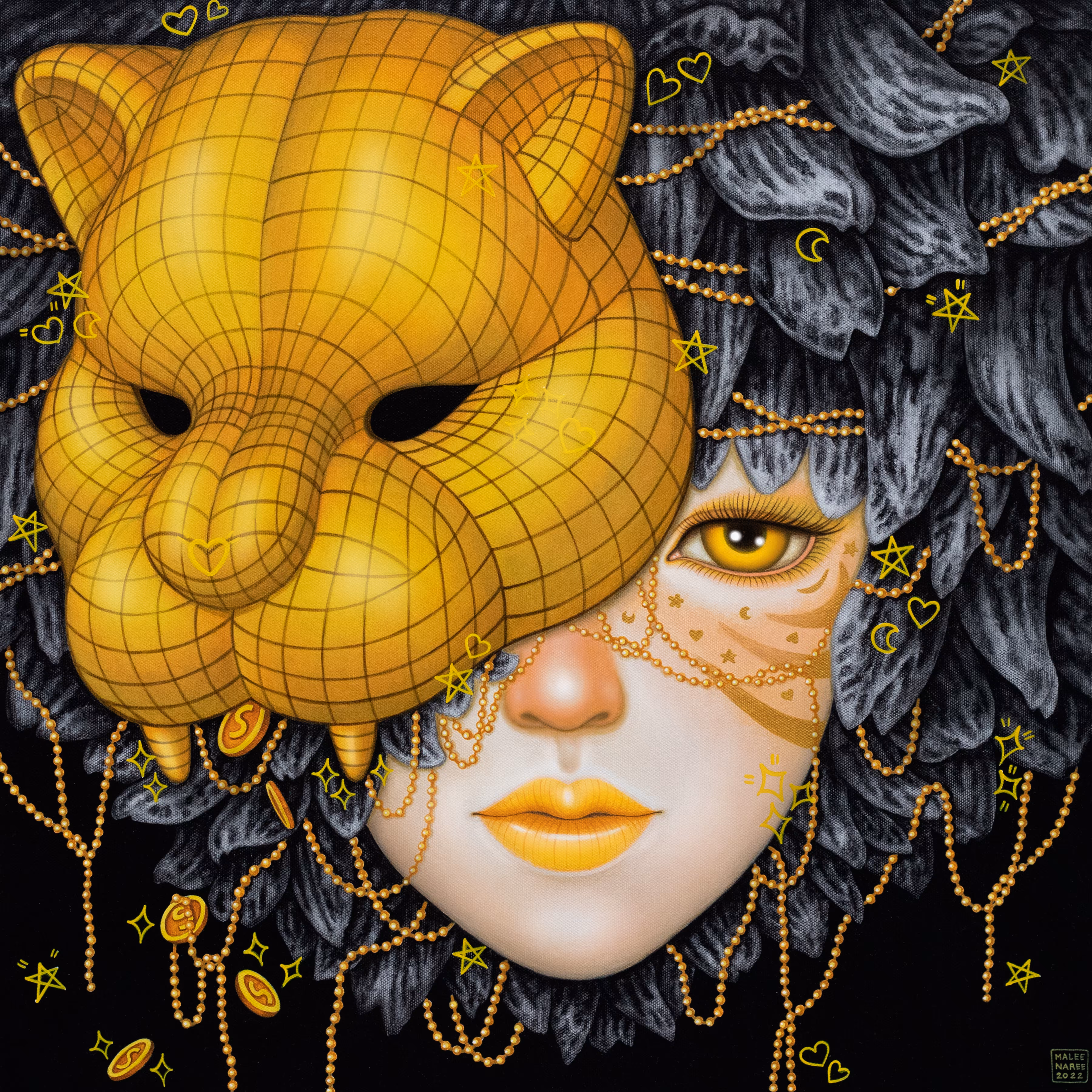Gold Tiger Mask