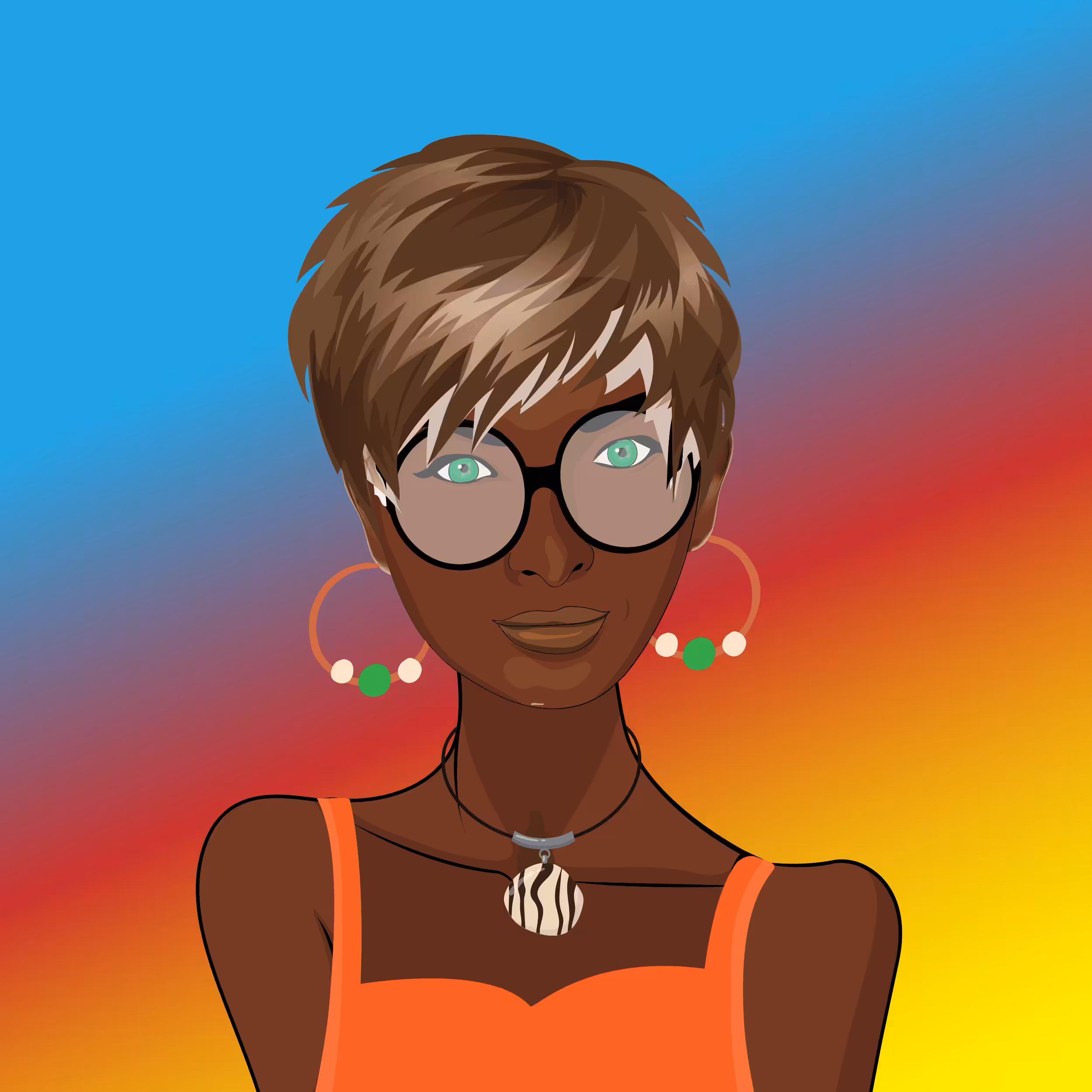 Cool Lady #1501