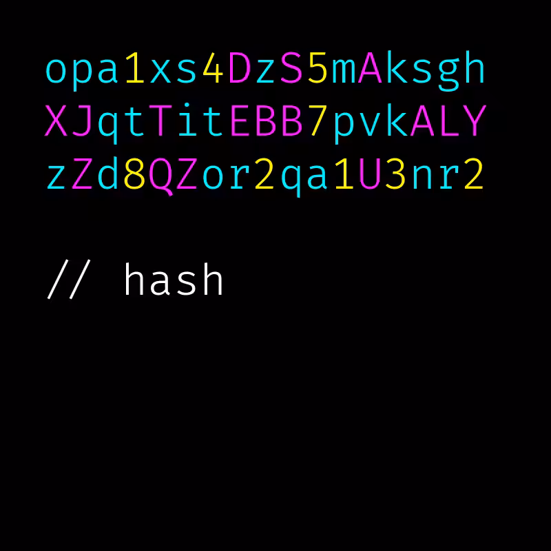 hash #101