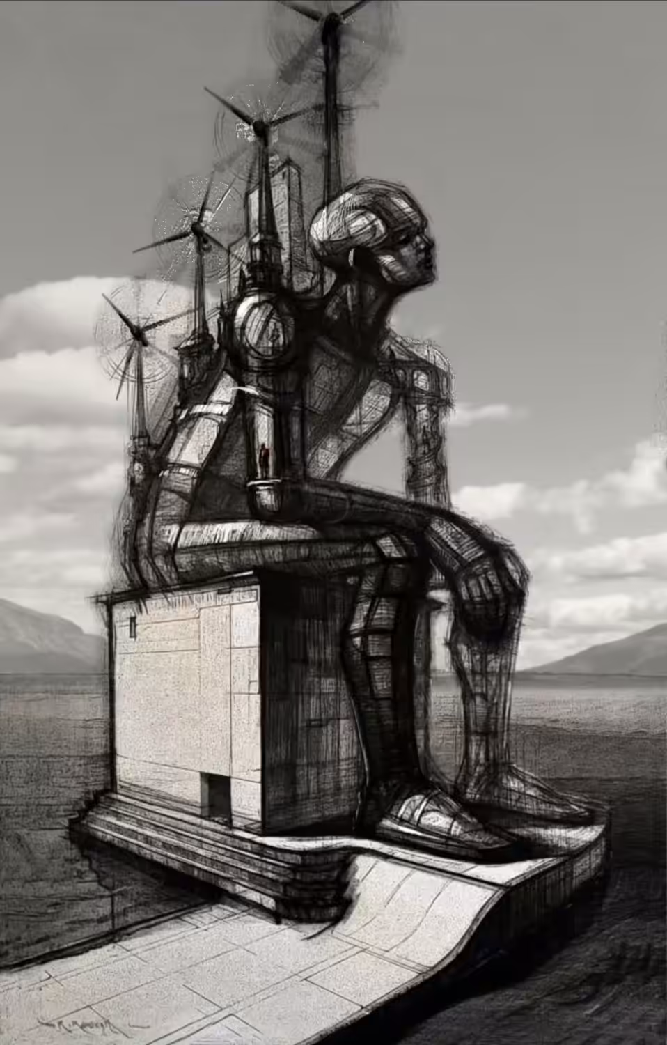 "Sitting Building"