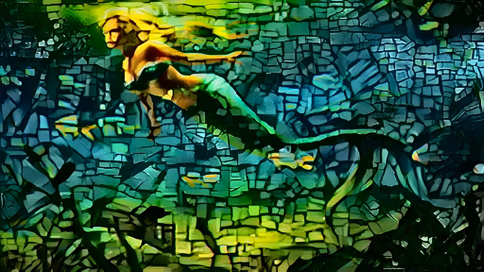 Swimming Mermaid