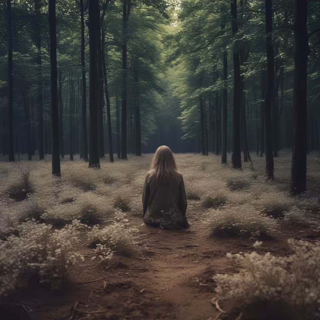 The Happy Valley: Alone in forest