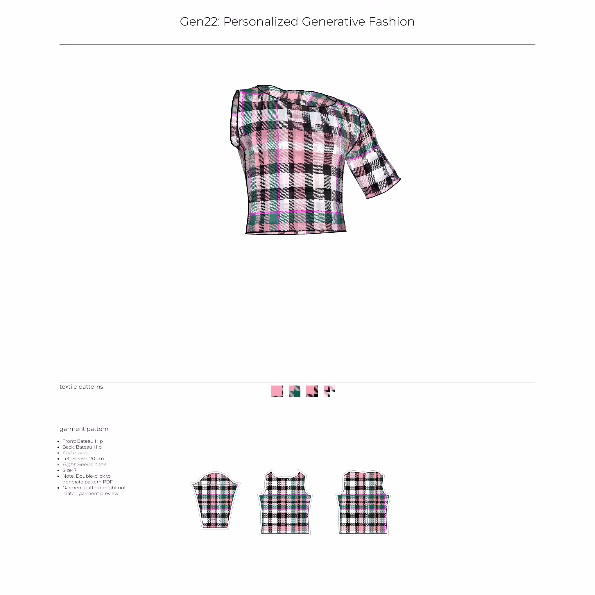 Gen22: Personalized Generative Fashion #71