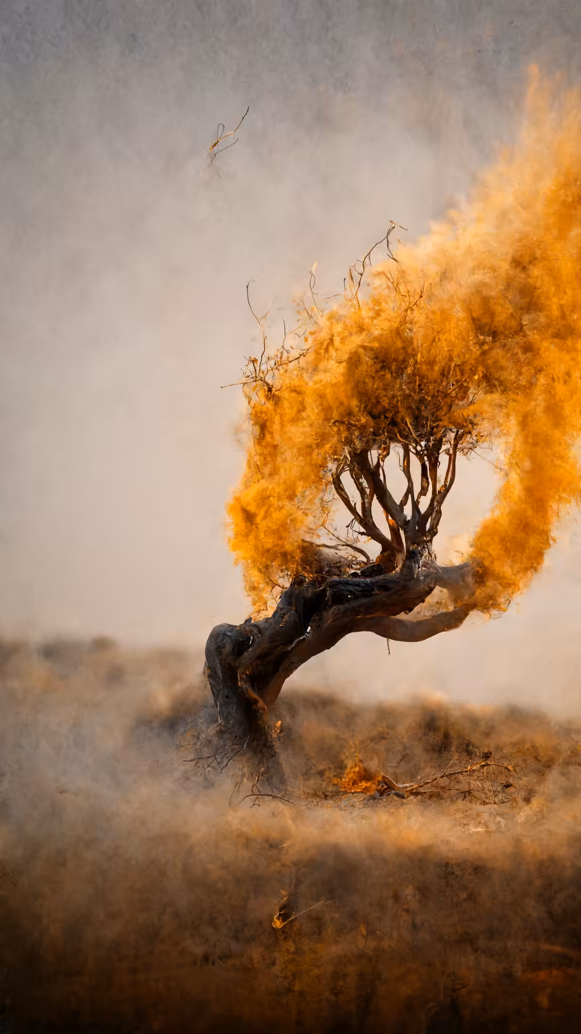 The burning bush