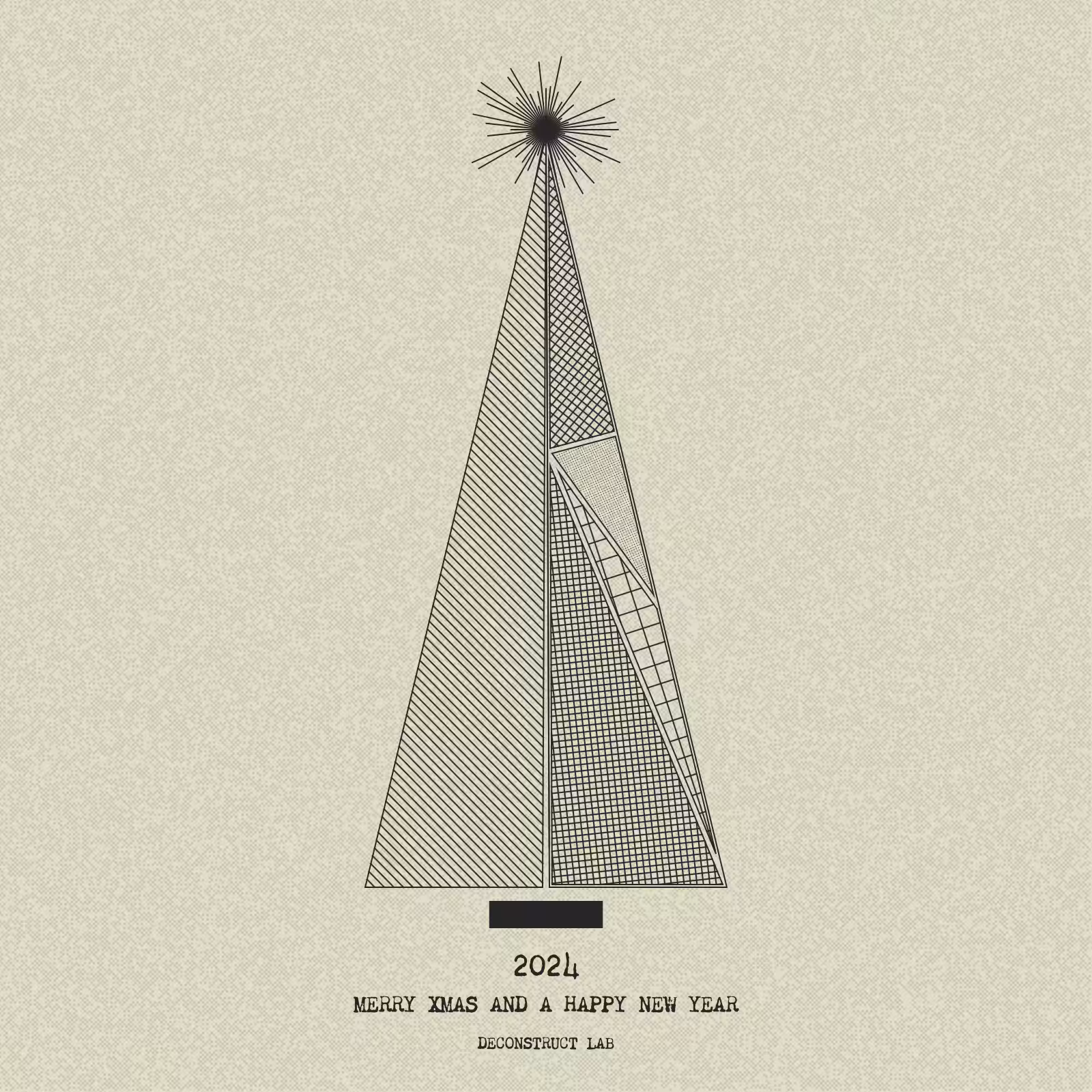 Have Yourself a Merry Little Geometric Tree #214