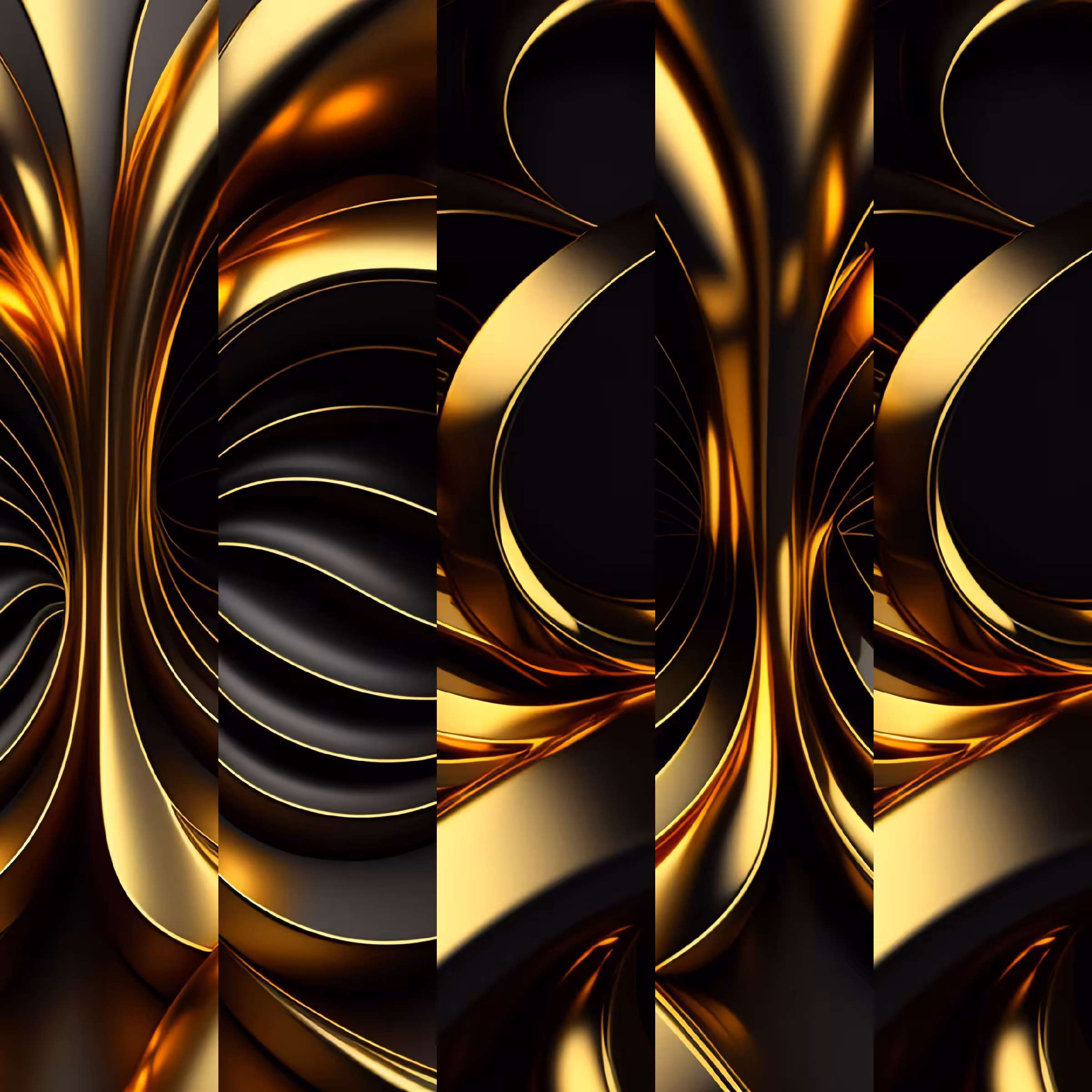 Golden Waves #1