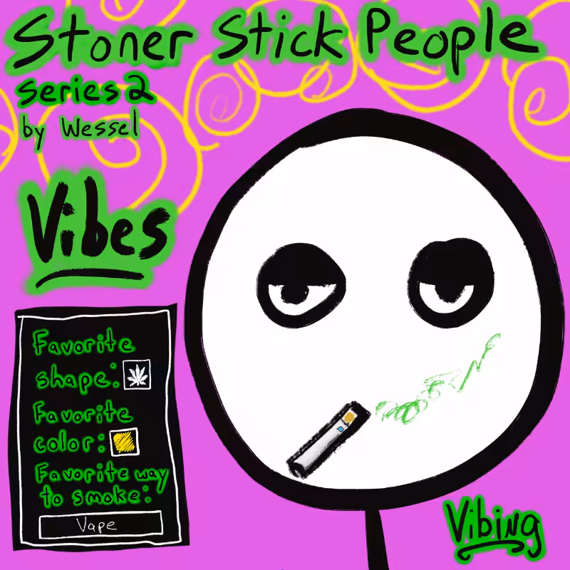 Stoner Stick People Series 2 #21