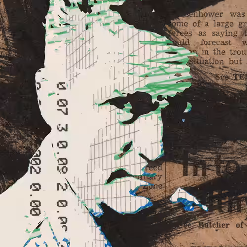 THE GENERATIVE PORTRAIT COLLECTION OF ROBERT MALLARY: Generative Portrait of Robert Mallary #790