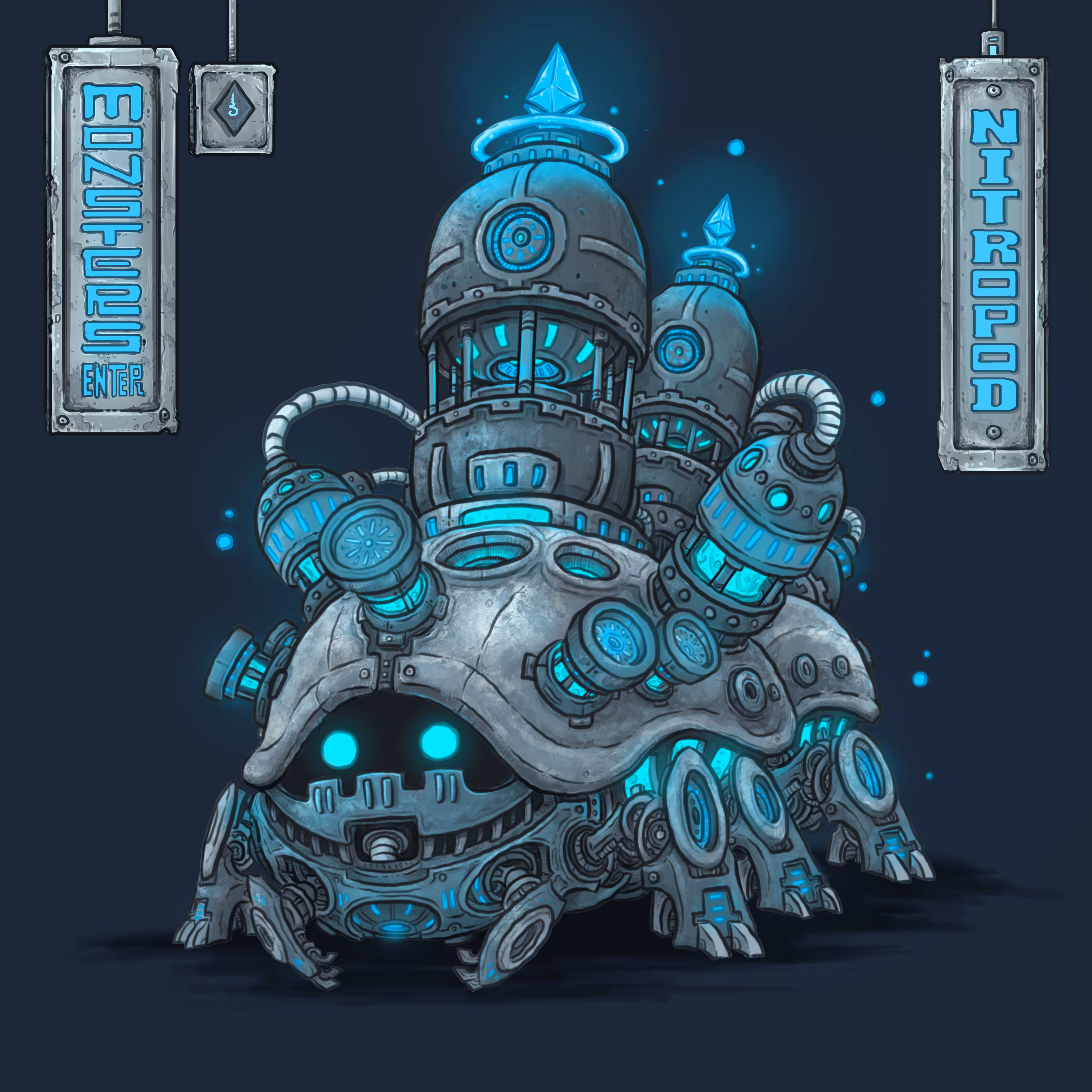 MONSTERS ENTER #031 - Nitropod