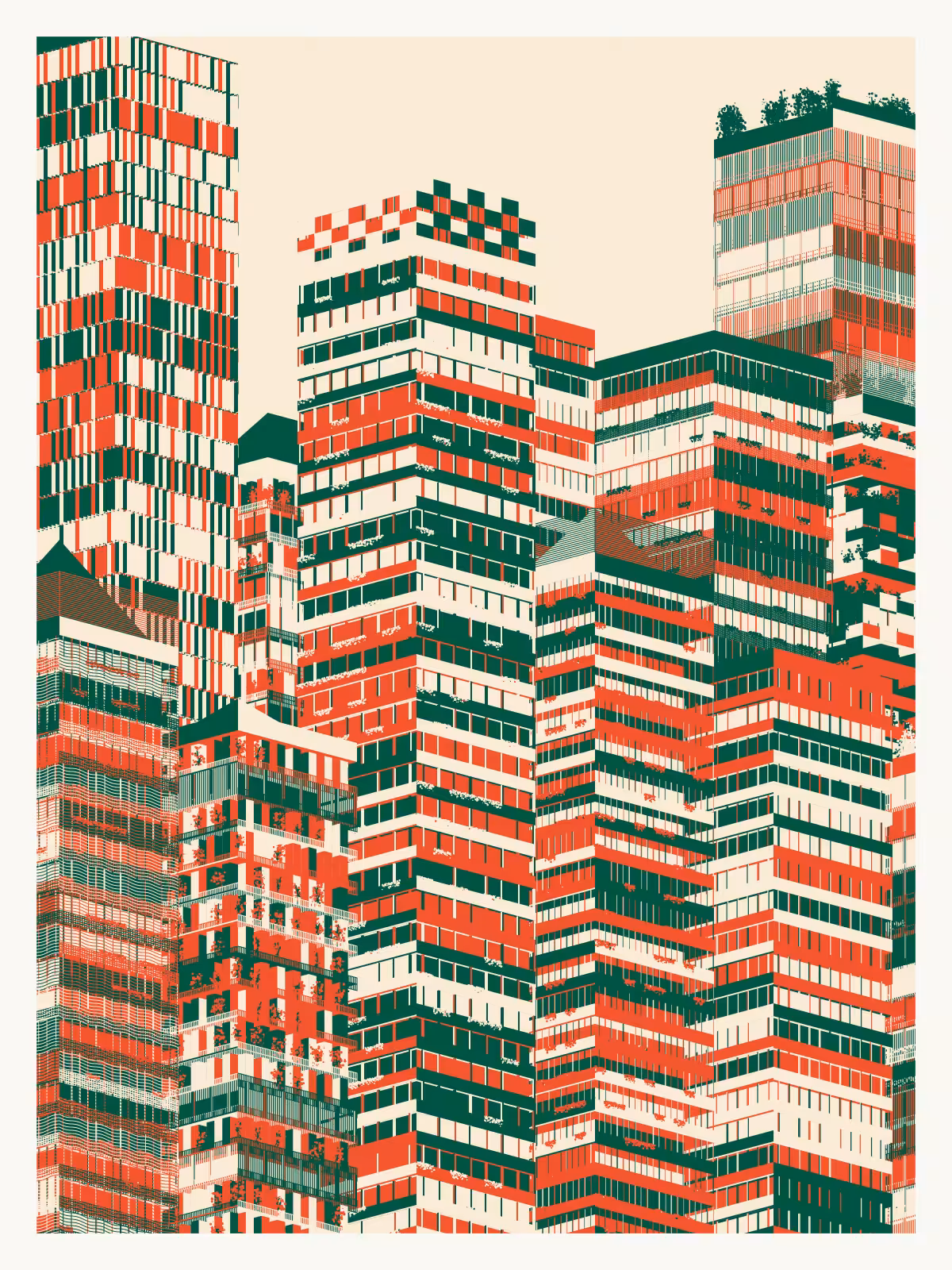 Perpendicular Inhabitation #51