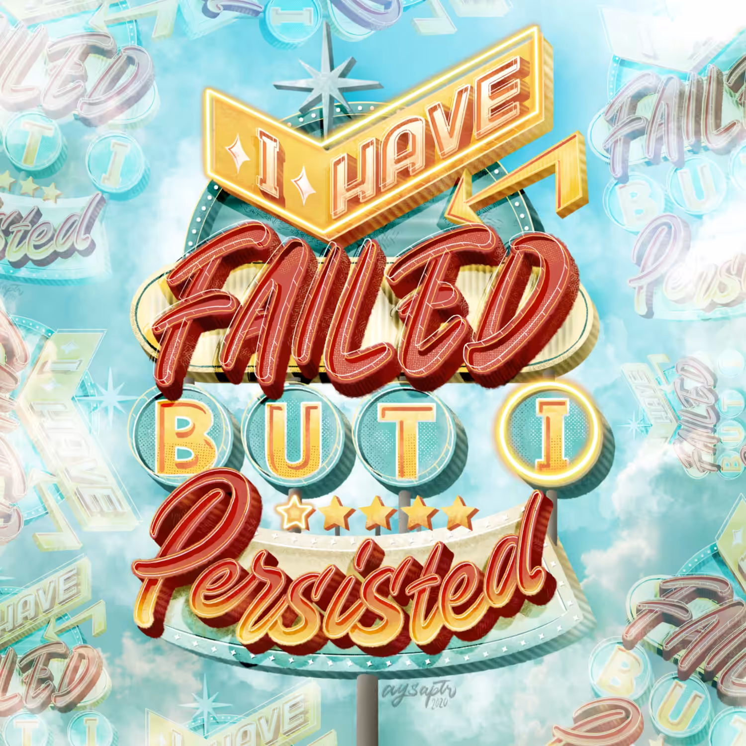 Lettering #011: Persisted