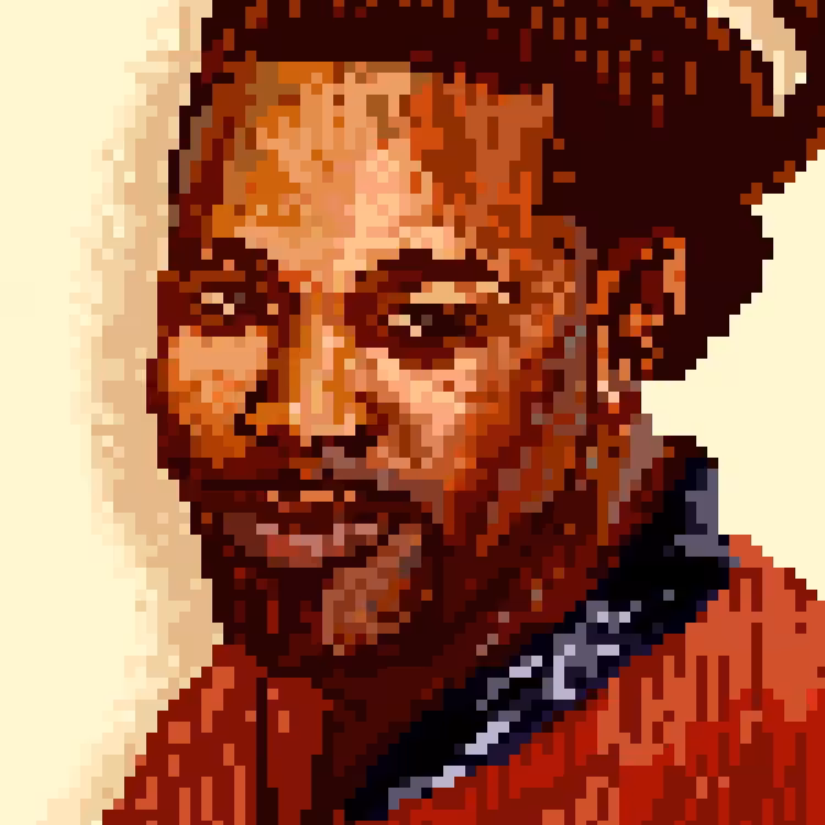 Busta Rhymes Pixel Art