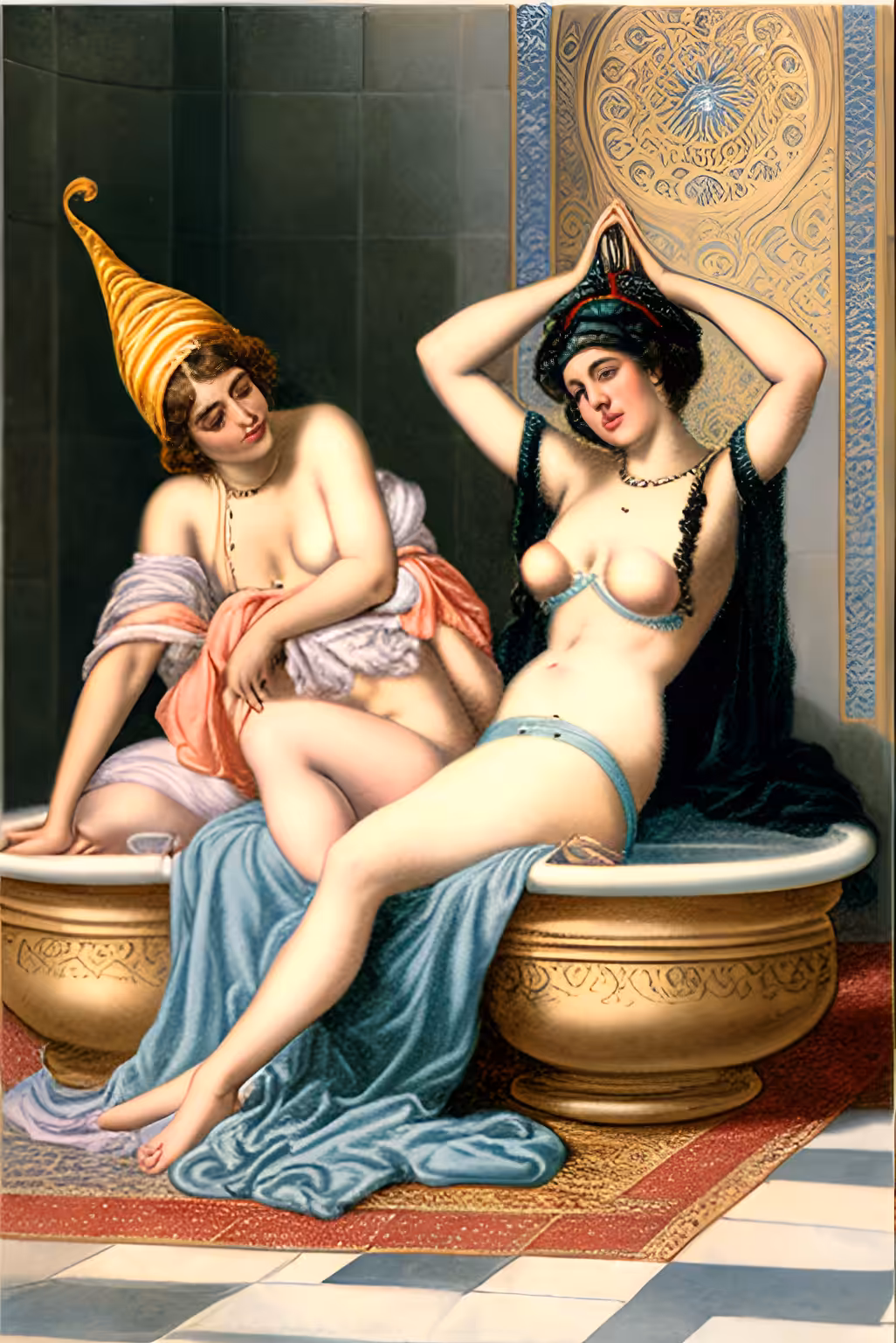 ɦα૨εლ voyeur series ♡ Leila and Fatima